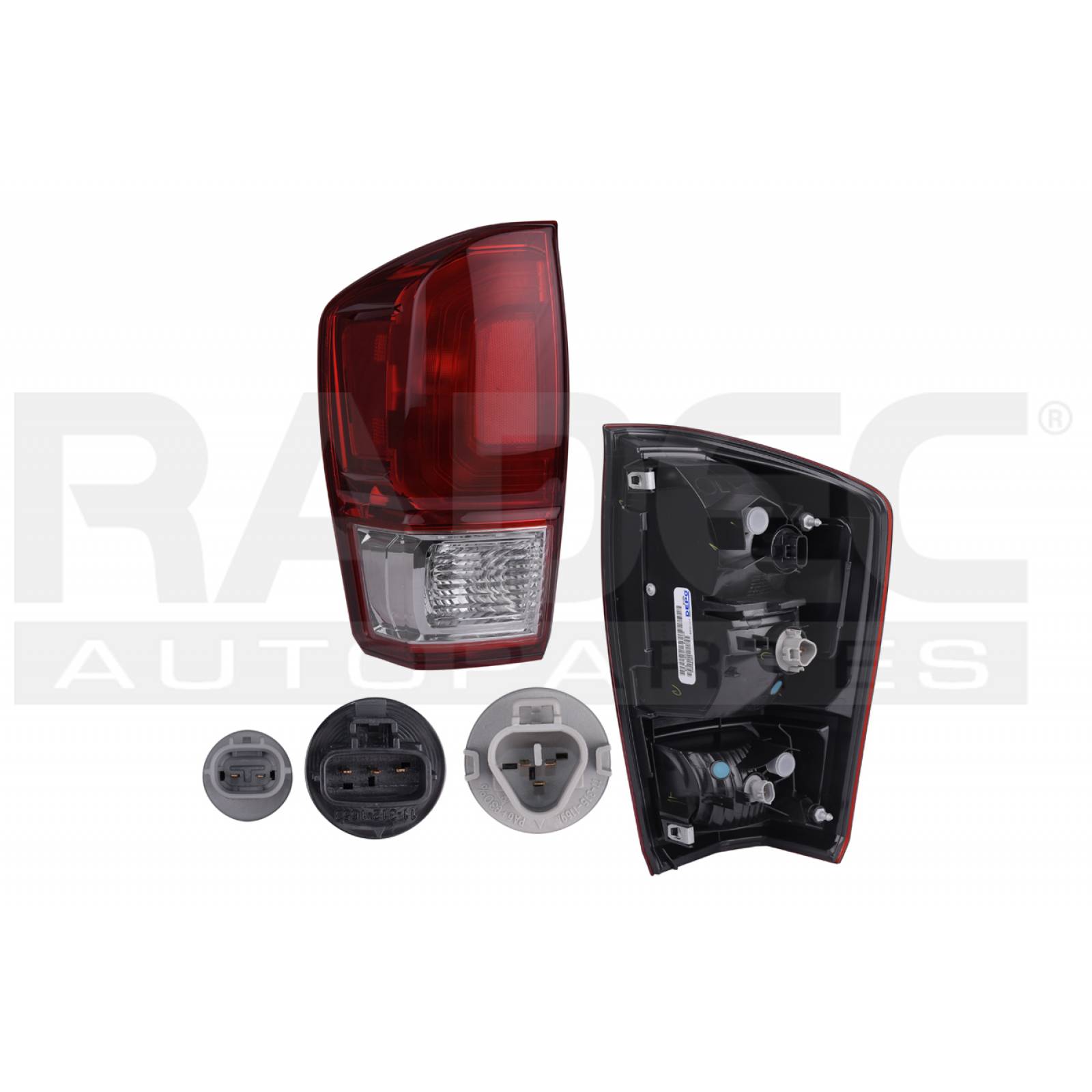 CALAVERA TOYOTA TACOMA 2016 - 2020 ROJO DEPO IZQ CALIDAD