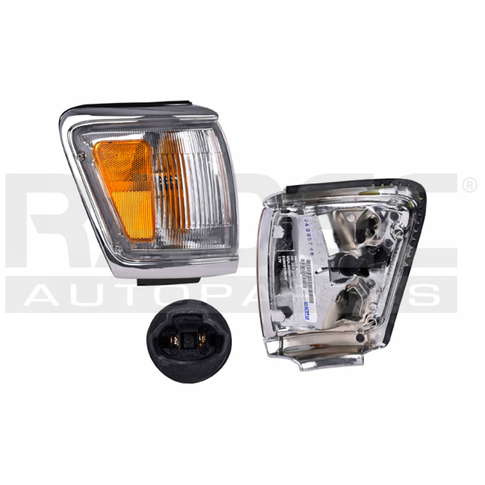 Cuarto Punta 4 Runner 1992 - 1995 Filo Cromado Depo Der