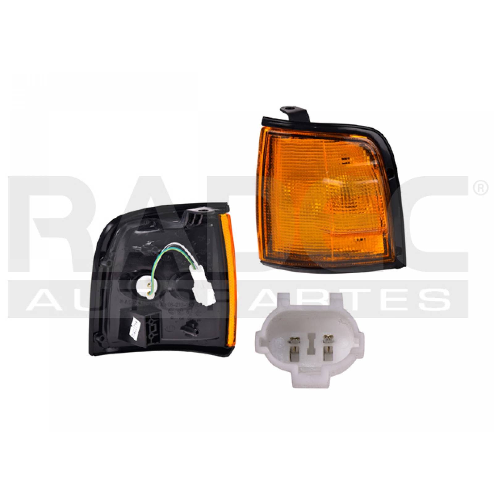 CUARTO PUNTA IZ LUV 1988 - 1996 FILO NEGRO C/FOCO LUCID IZQ