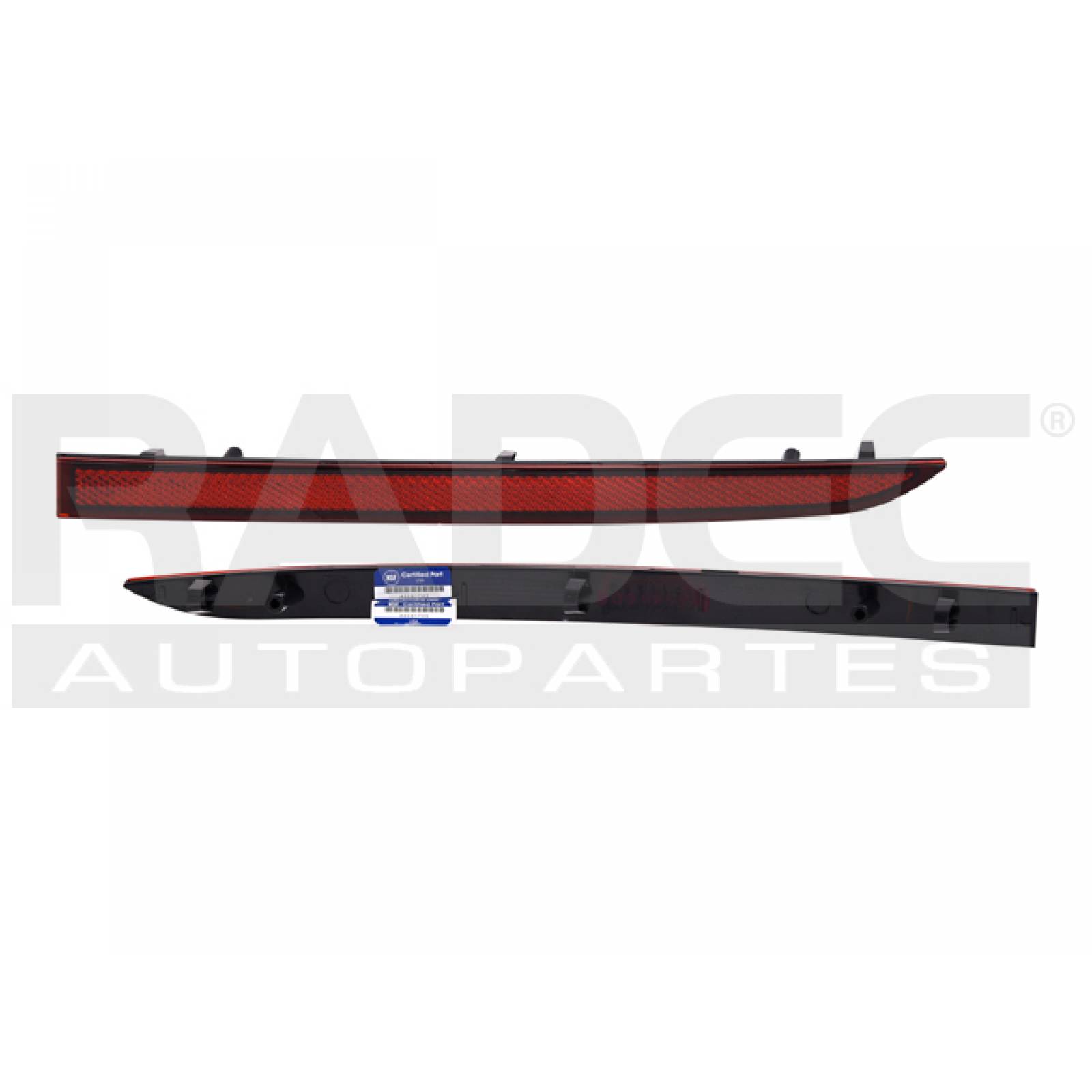 Cuarto Reflejante Trasero Ford Edge 2015 - 2017 Depo Der