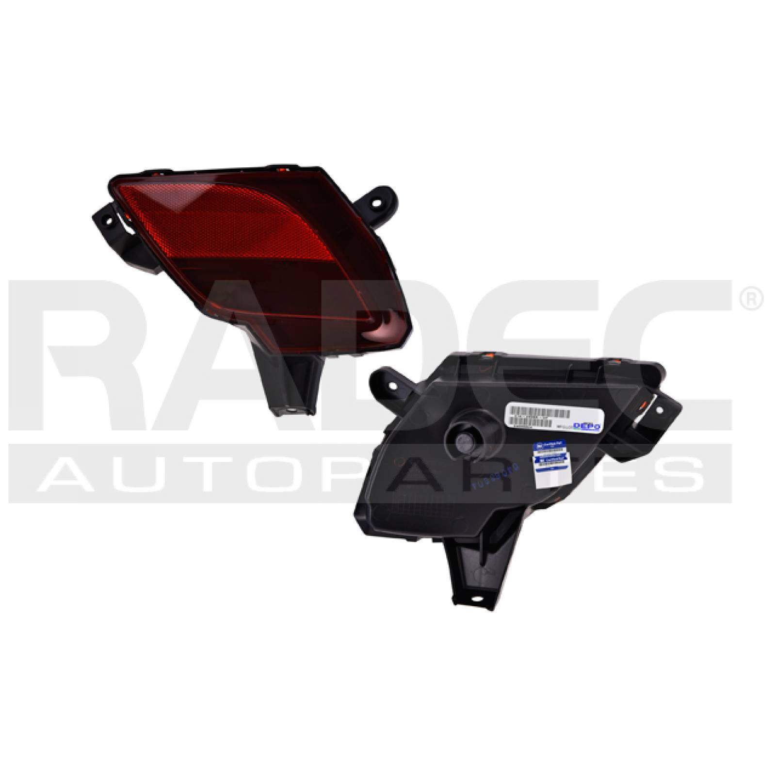 CUARTO REFLEJANTE TRASERO MAZDA CX5 2013 - 2017 DEPO DER