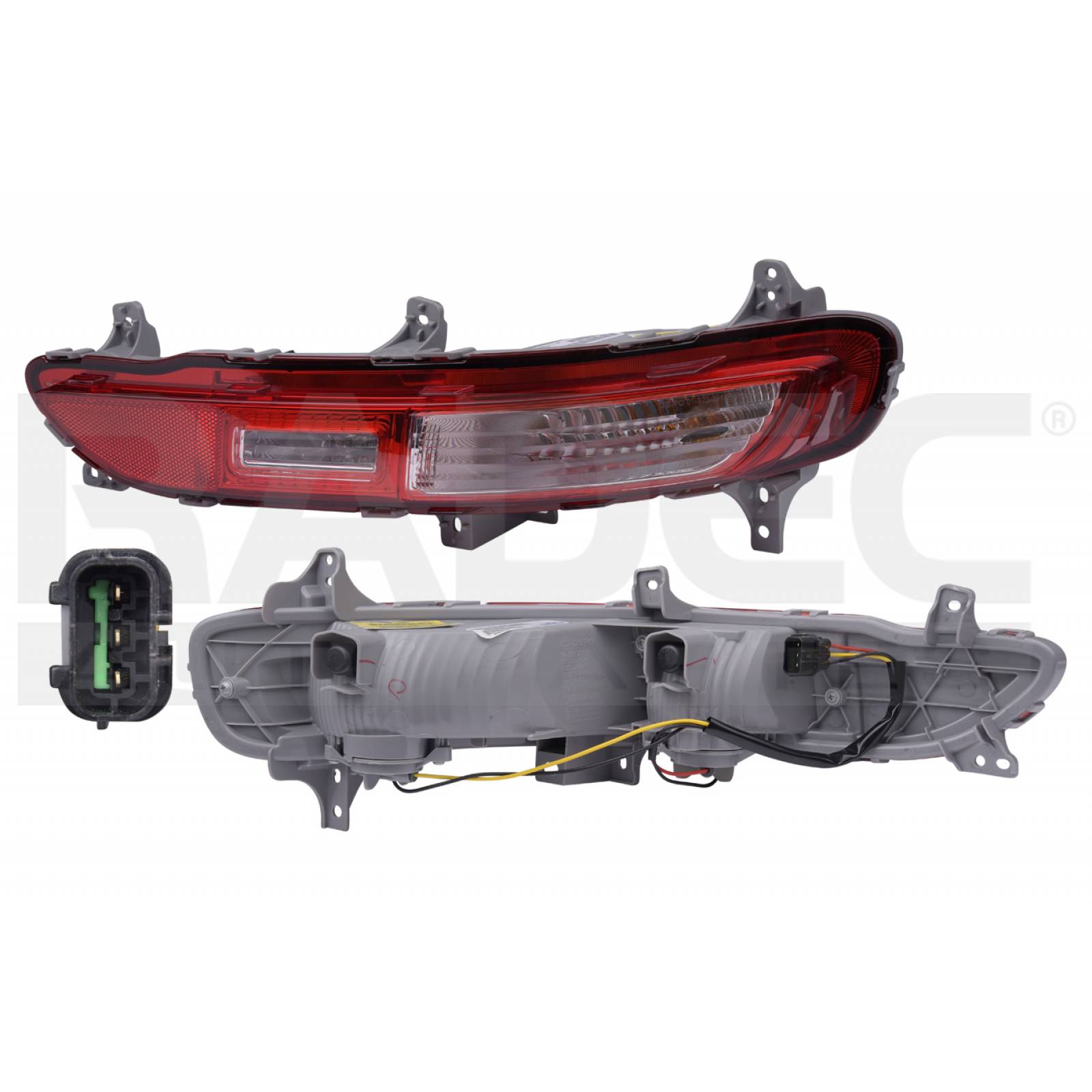 CUARTO TRASERO KIA SPORTAGE 2017 - 2018 C/FOCO DEPO DER
