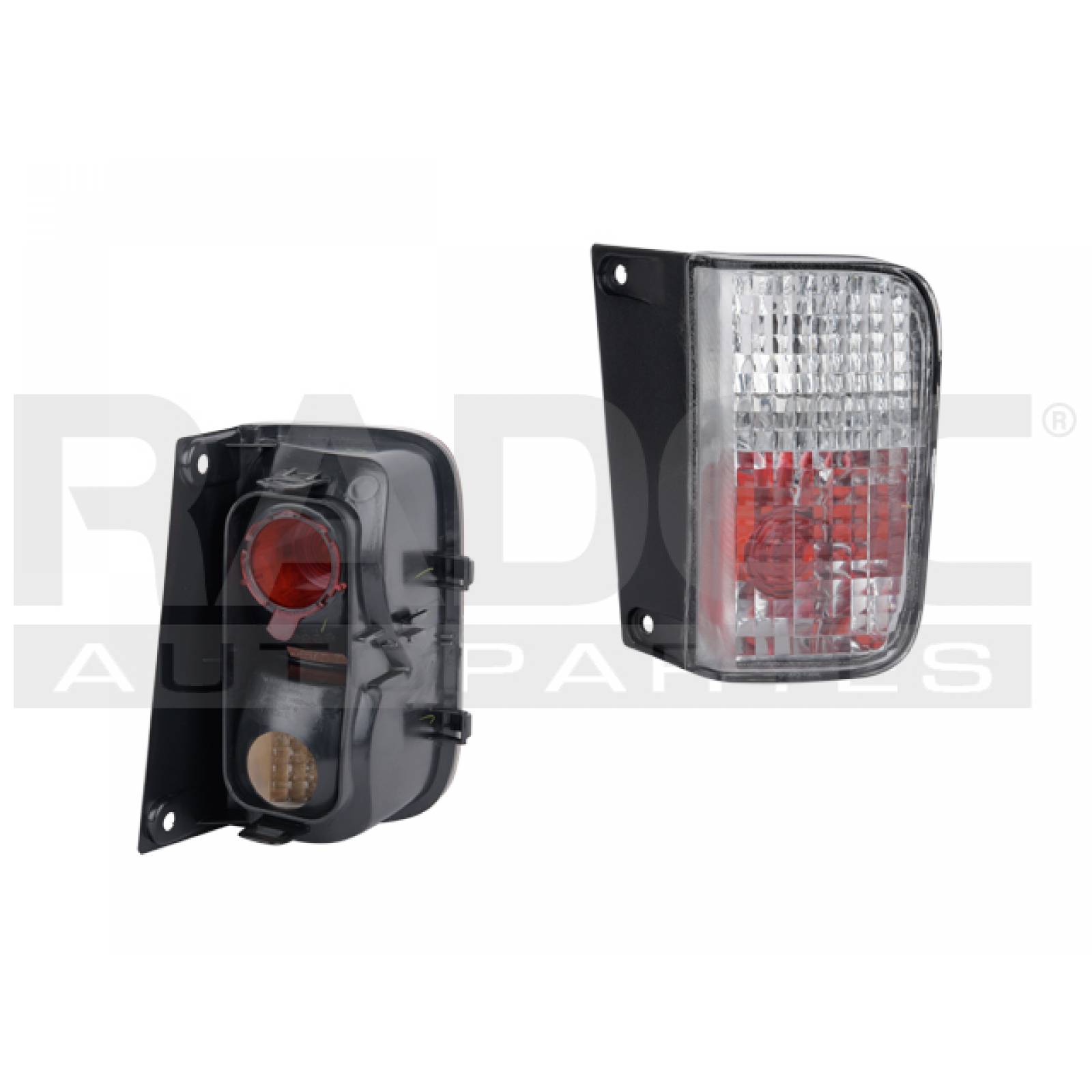 Cuarto Trasero Renault Trafic 2008 -2014 Blanco/rojo Izq
