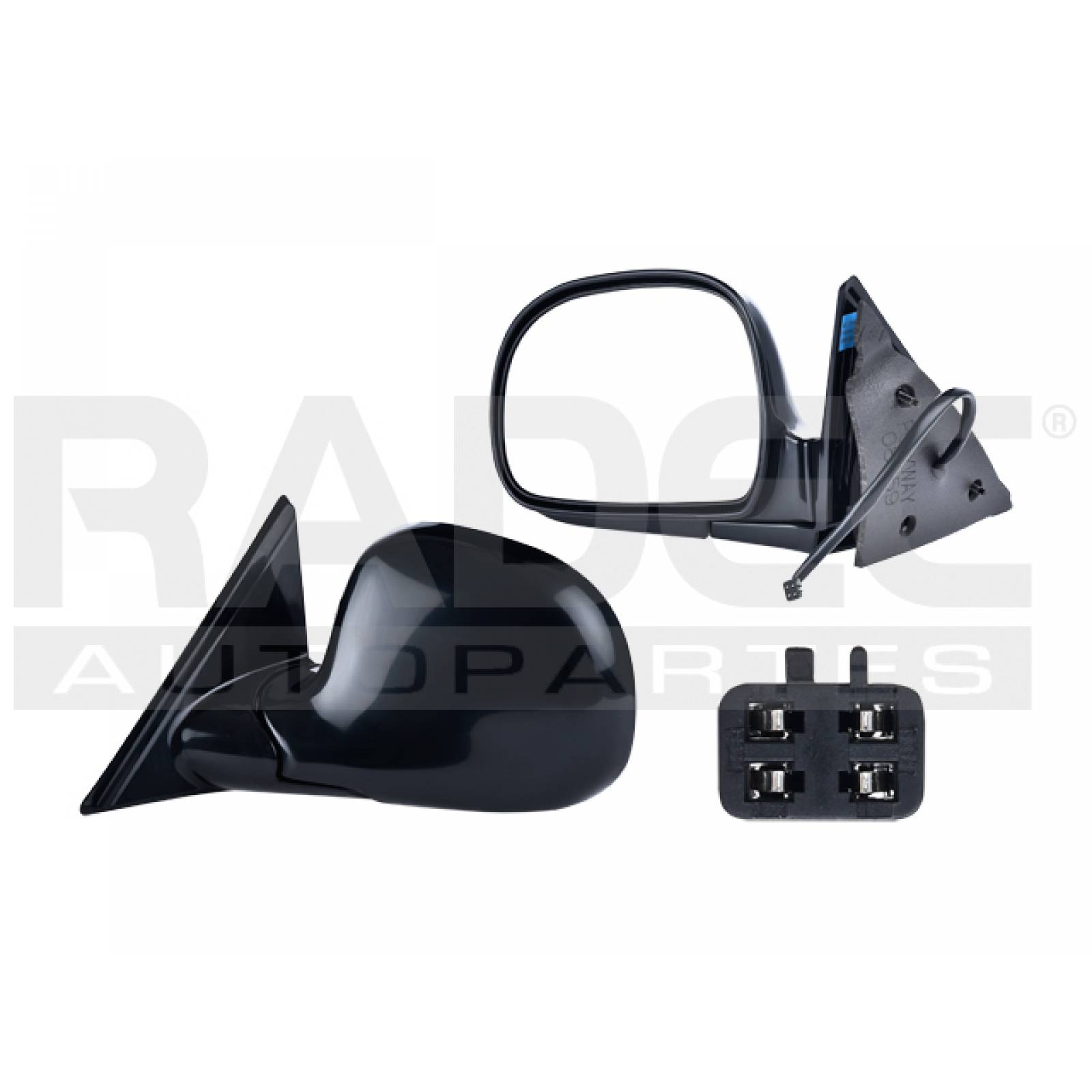 Espejo Oldsmobile Bravada 1995 - 1997 Izq Electrico Negr Xpo