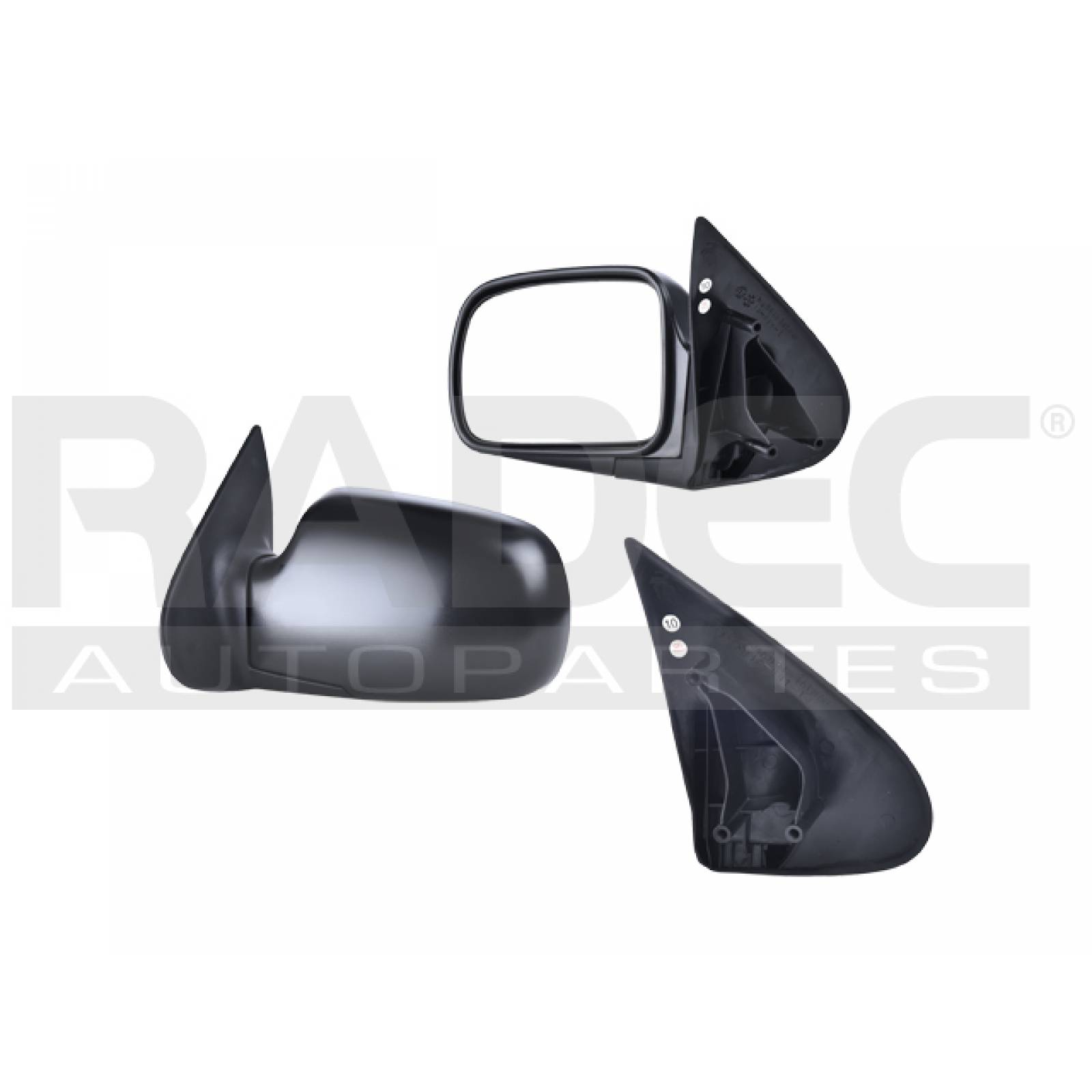 Espejo Nissan Quest 1996 1997 1998 Izq Manual Negro Xpo