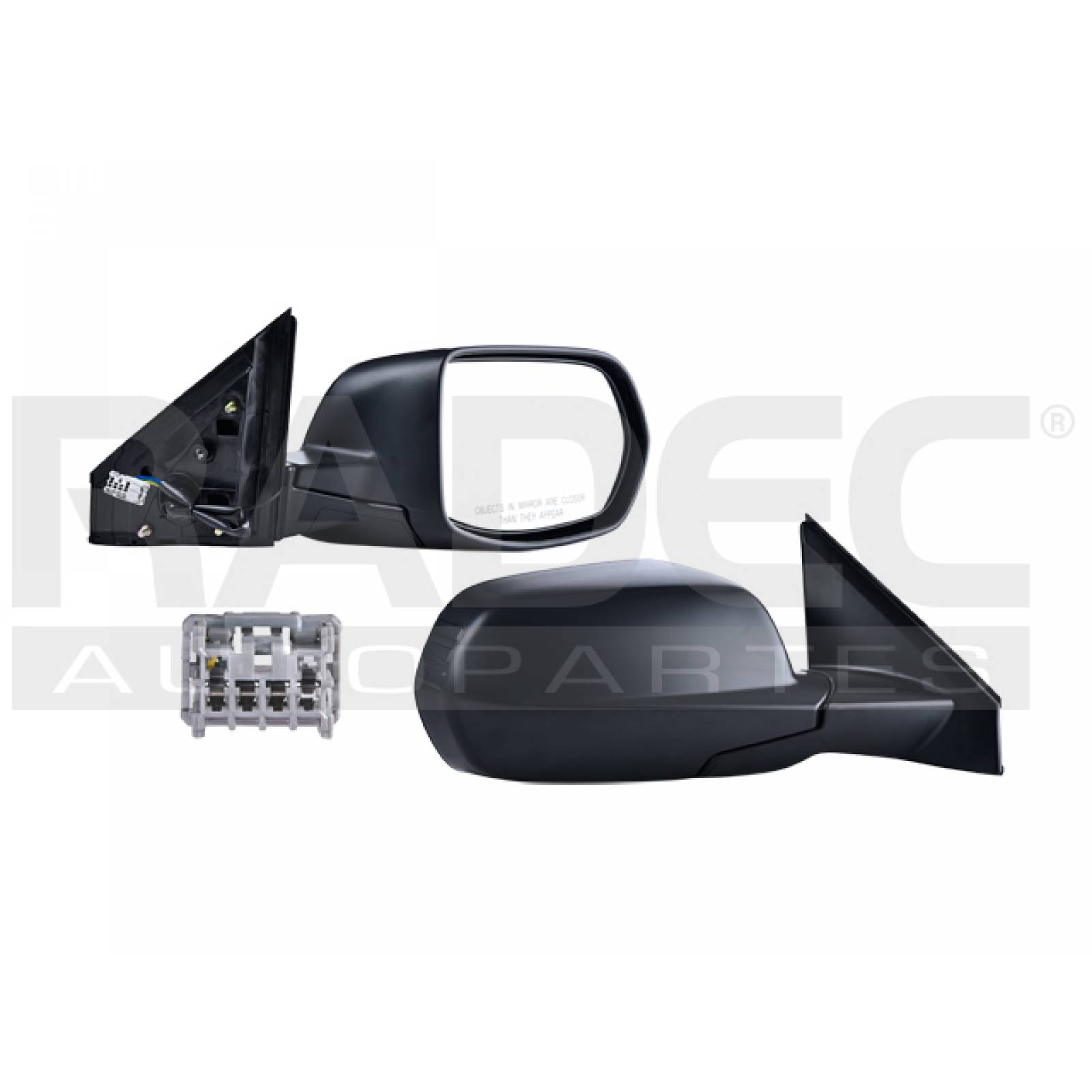 Deflettori per Finestrini per Honda CR-V 23-24, Neri, 1 Set