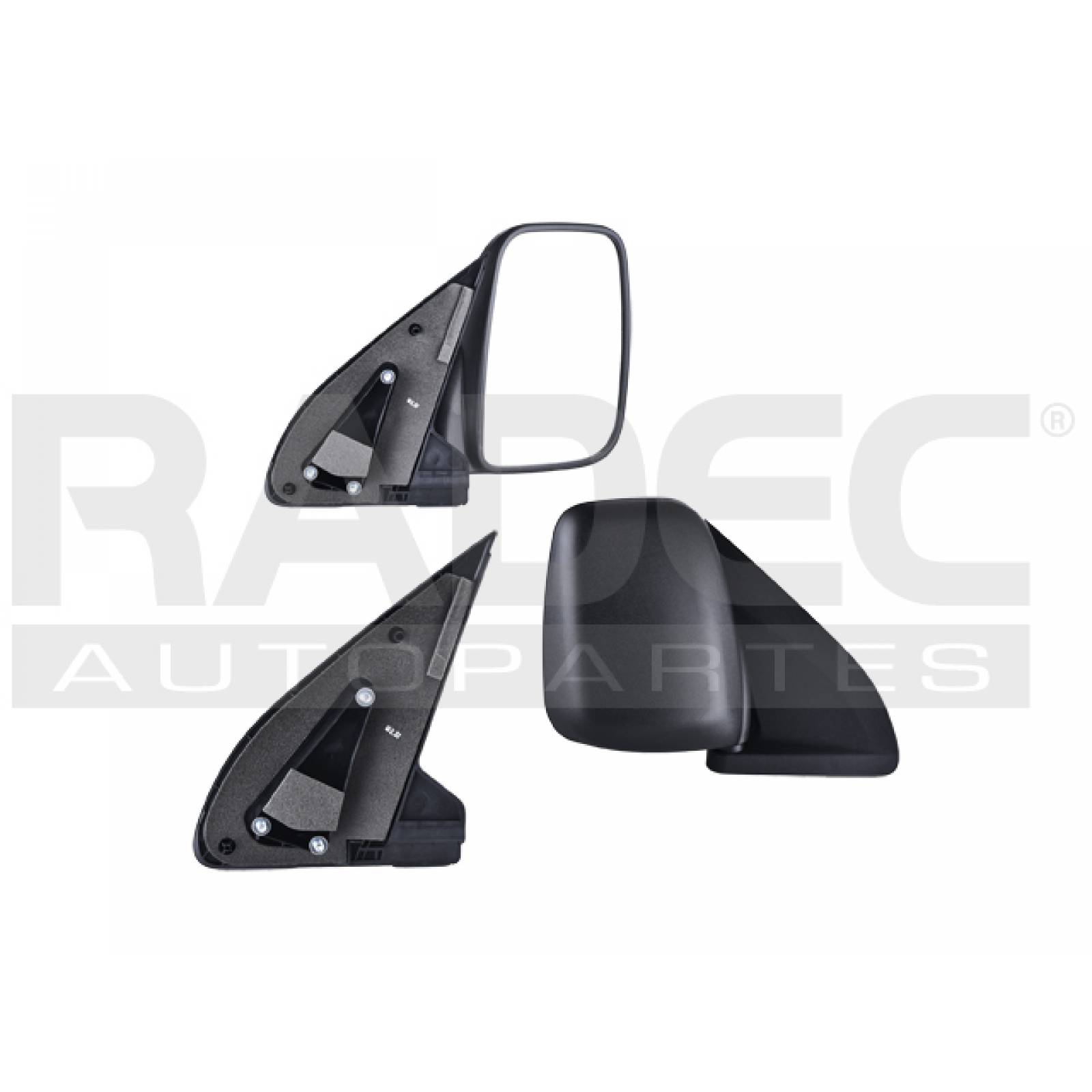 ESPEJO NISSSAN URVAN 2014 - 2020 MANUAL NEGRO DER CALIDAD