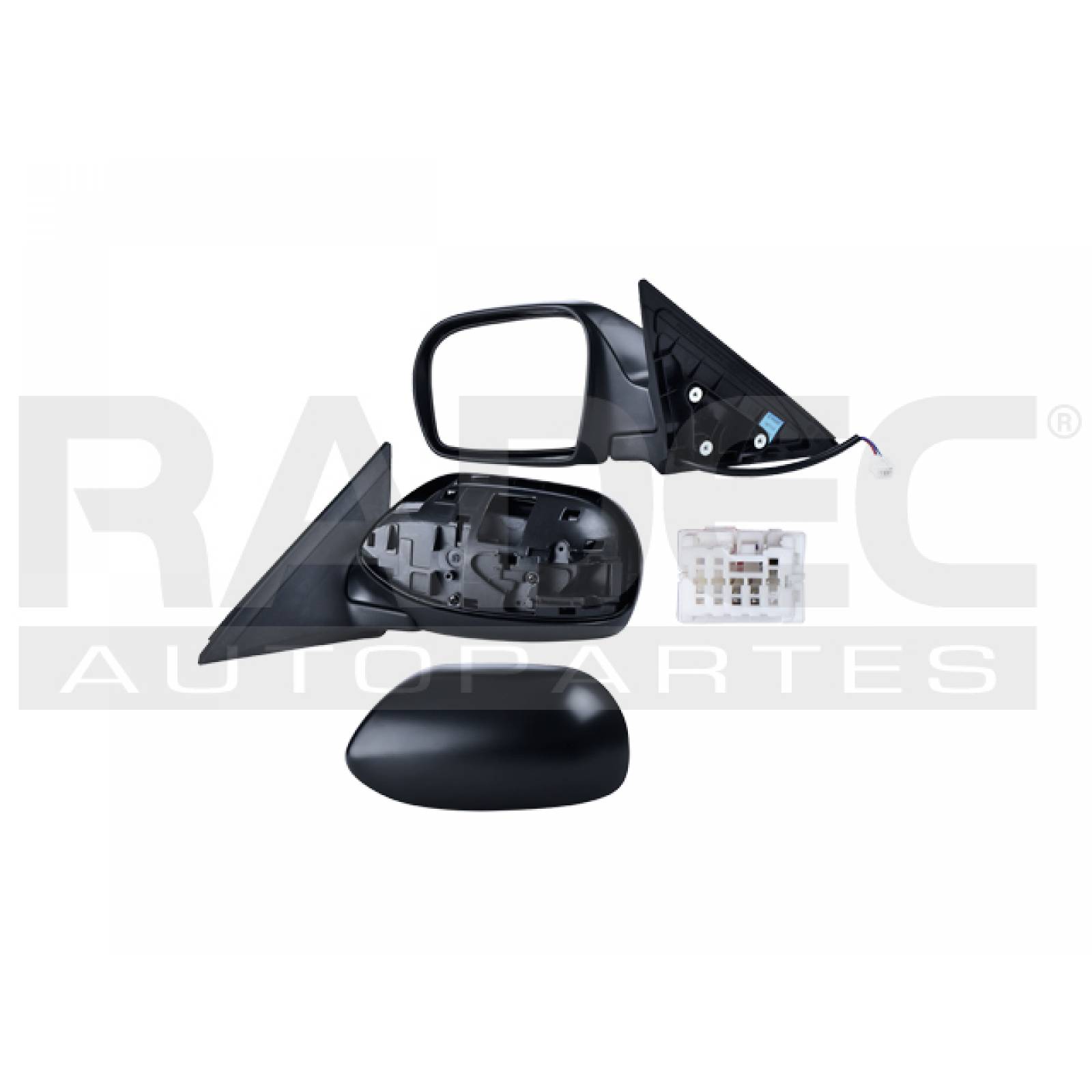 Espejo Subaru Impreza 2008 - 2011 Electrico Negro Izq