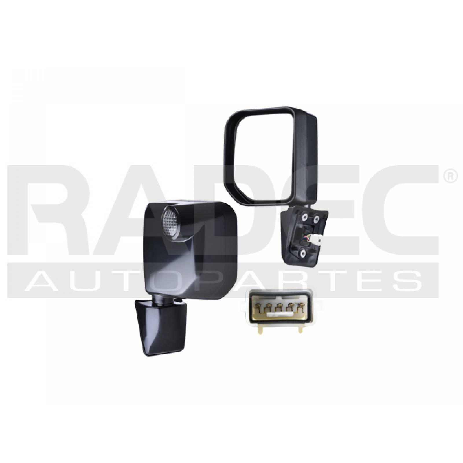 Espejo Toyota Fj Cruiser 2007-2012 Izq Elec Con Luz Pint Xpo