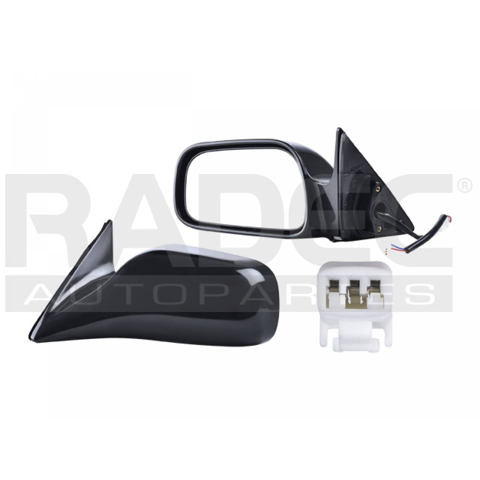 TRQ Tapa Del Espejo Lateral Del Pasajero Sin Pintura De Señal De Giro A Juego Compatible Con Toyota Camry 2012-2017 TO1327128