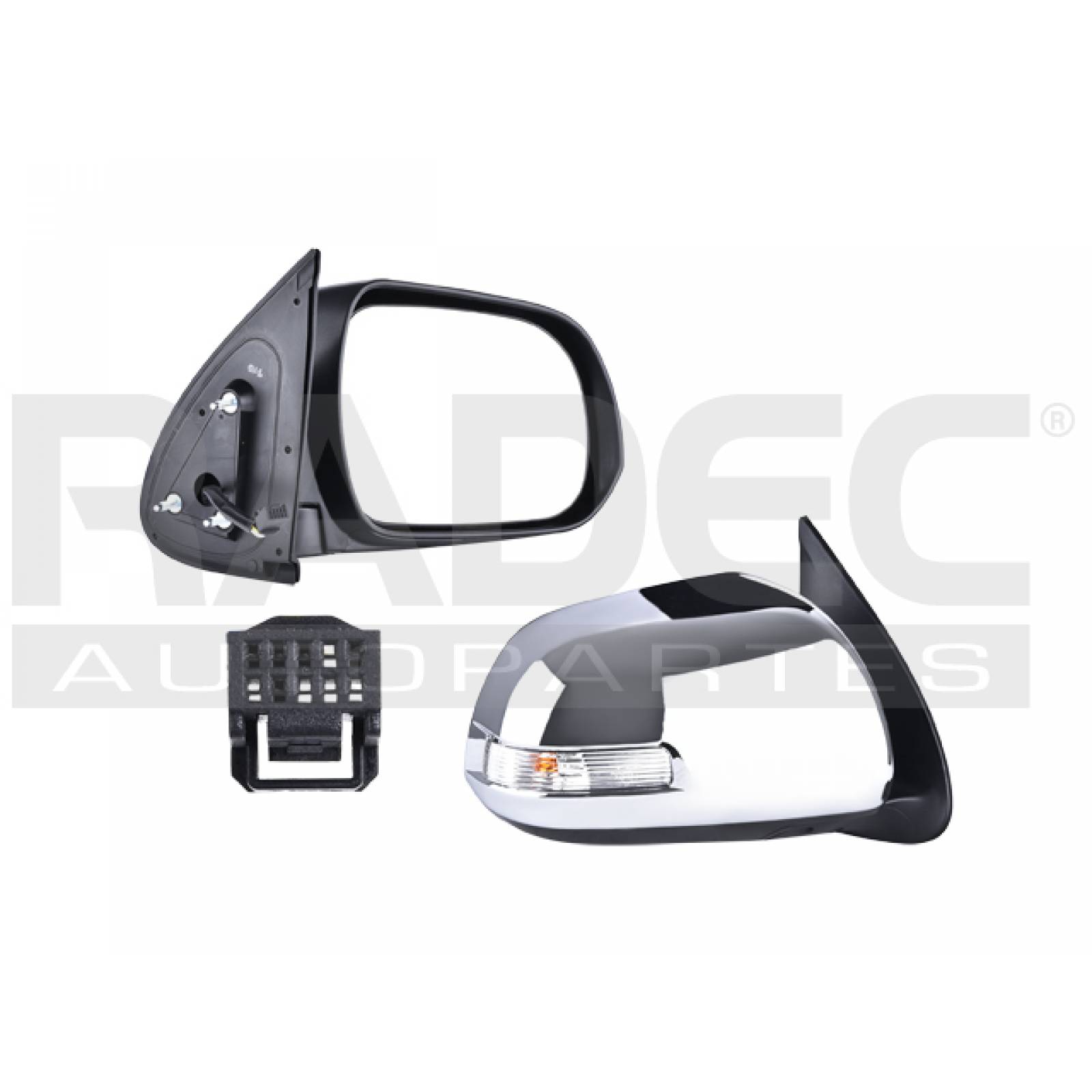 Espejo Toyota Hilux 2012 - 2013 Electrico C/d Cromad Der