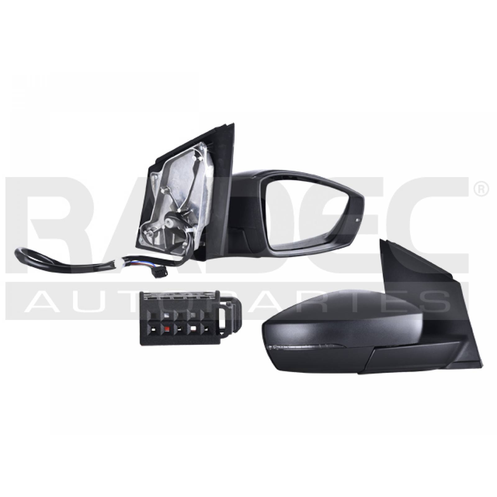 Espejo Vw Polo 2012 - 2013 Electrico Con Direccional Der