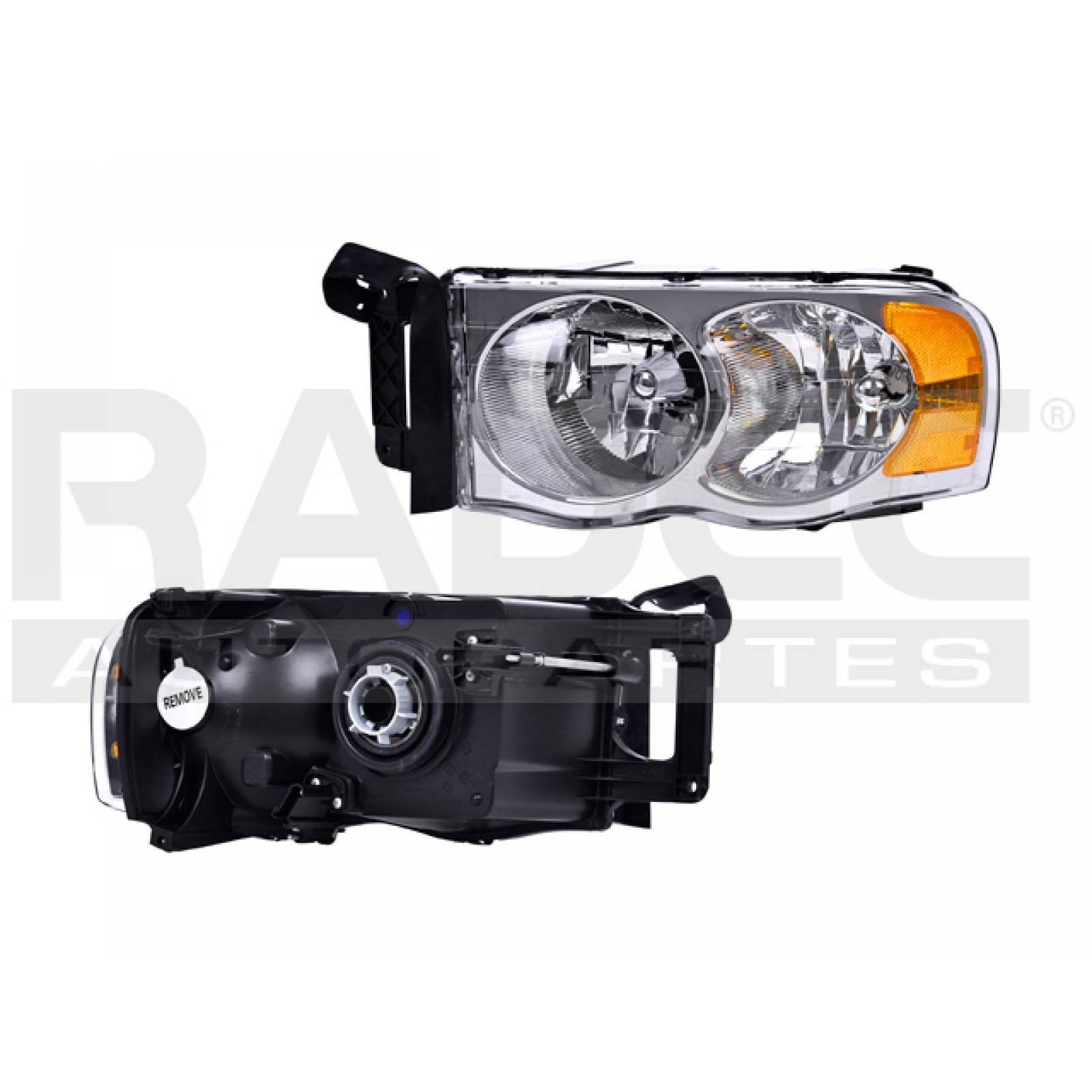 Faro Ram 2002 - 2005/4000 C/base Depo Izq