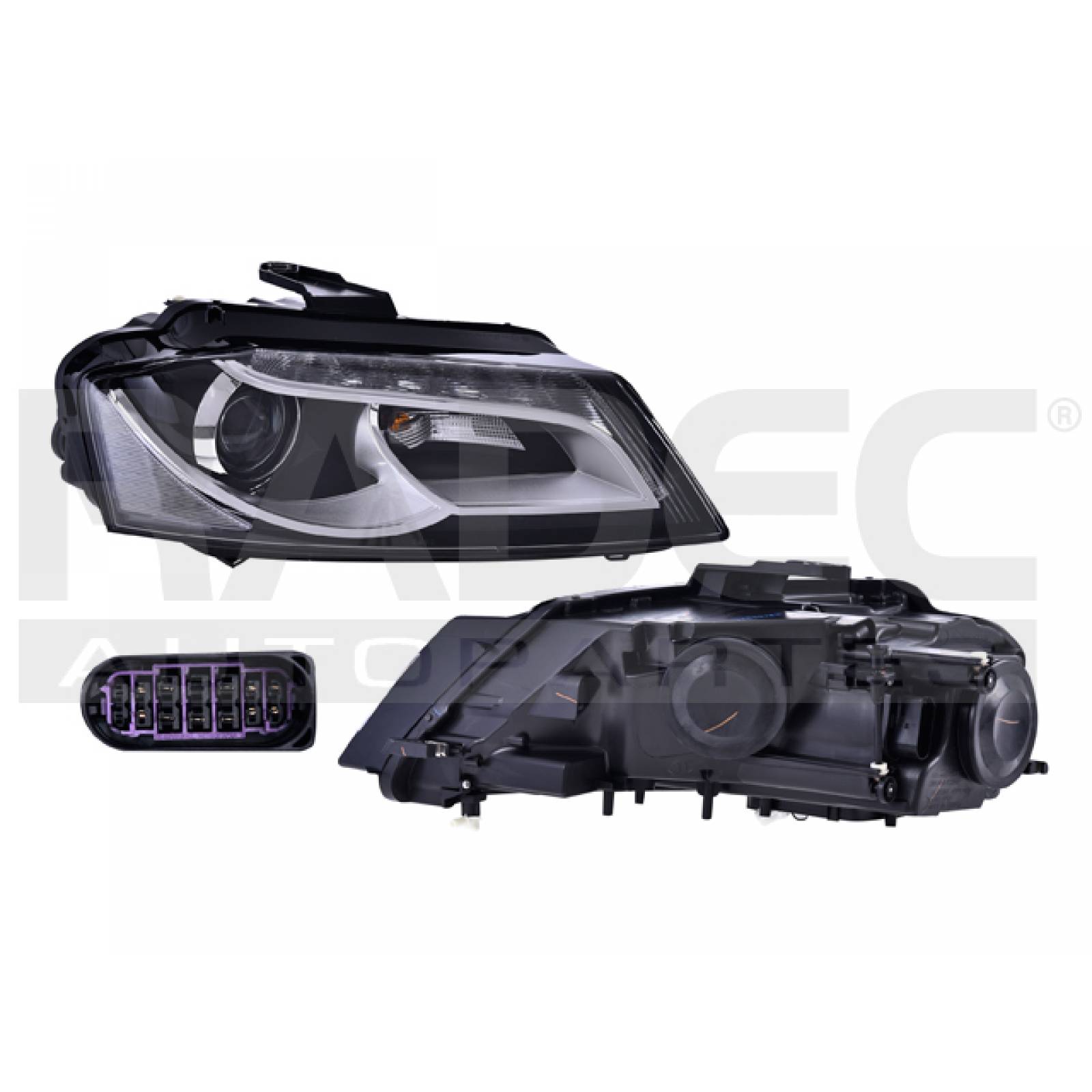 Faro Audi A3 2009 2010 2011 12 2013 Derecho 4/5 Puertas