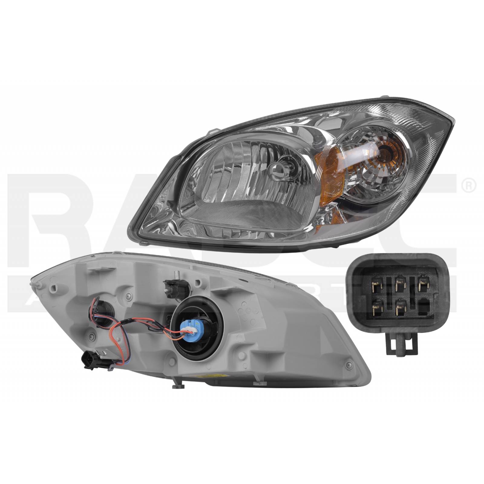 Faro Pontiac G5 2007 2008 2009 Fondo Humo Depo Izq