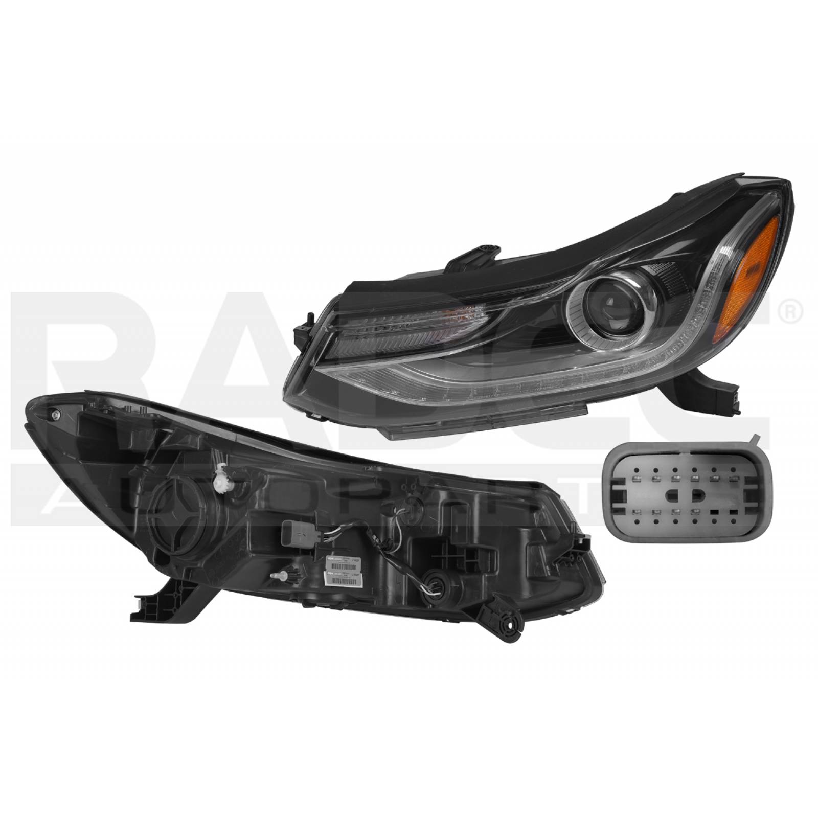 FARO CV TRAX 2017 - 2021 C/LEDS C/FOCO DEPO IZQ ALTA CALIDAD