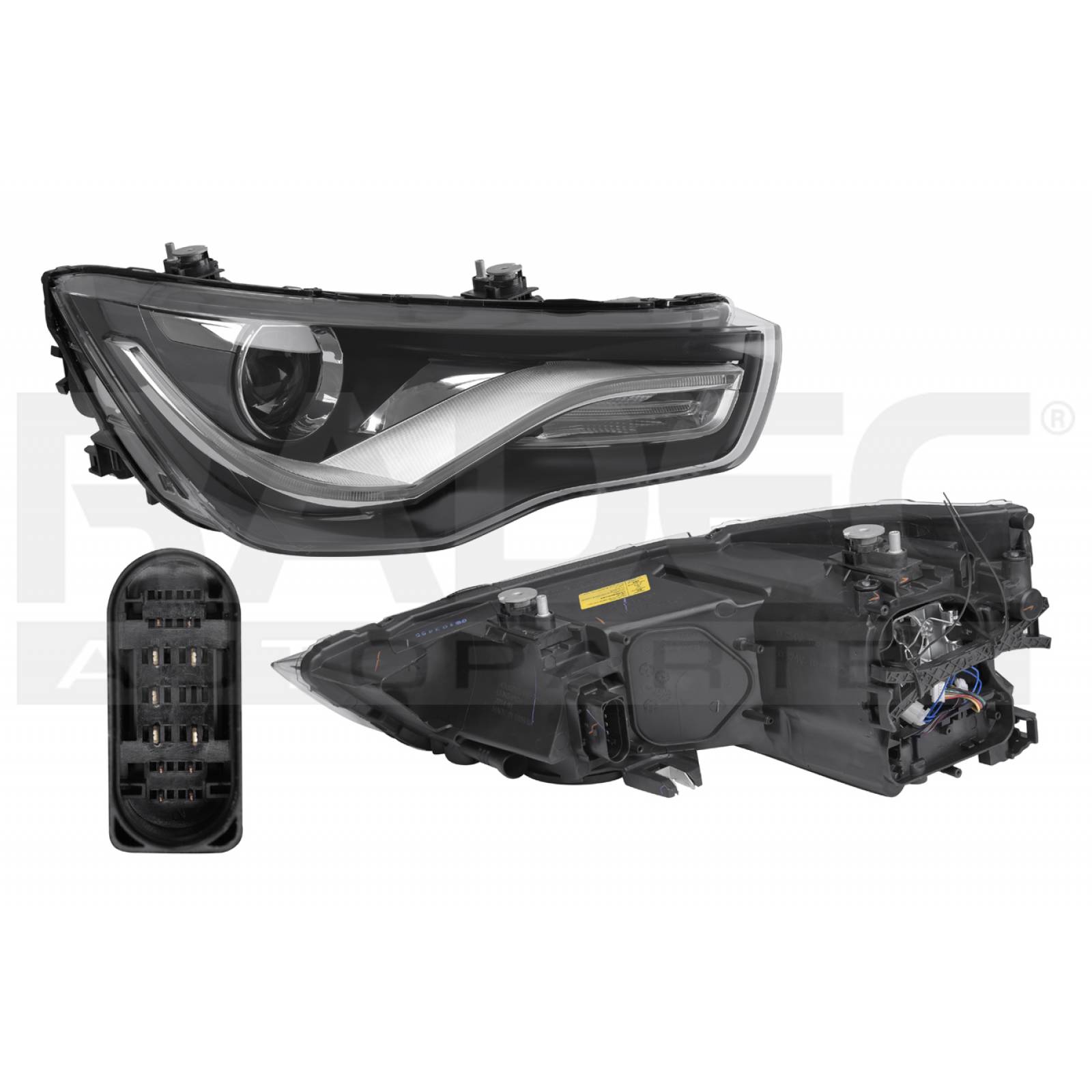 Faro Xenón Audi A1 2011 2012 2013 2014 2015 C/ Motor Der