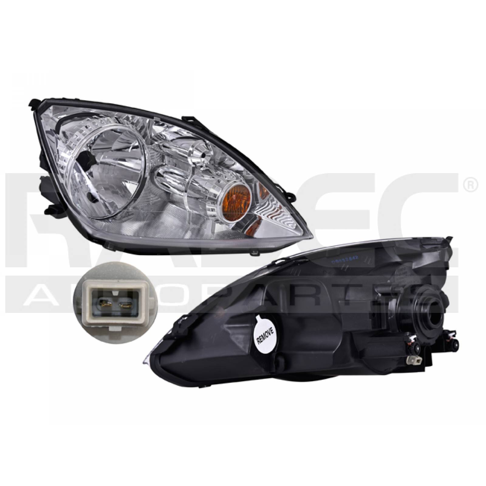 Faro Ford Fiesta 2003 2004 2005 2006 2007 Derecho Xpo