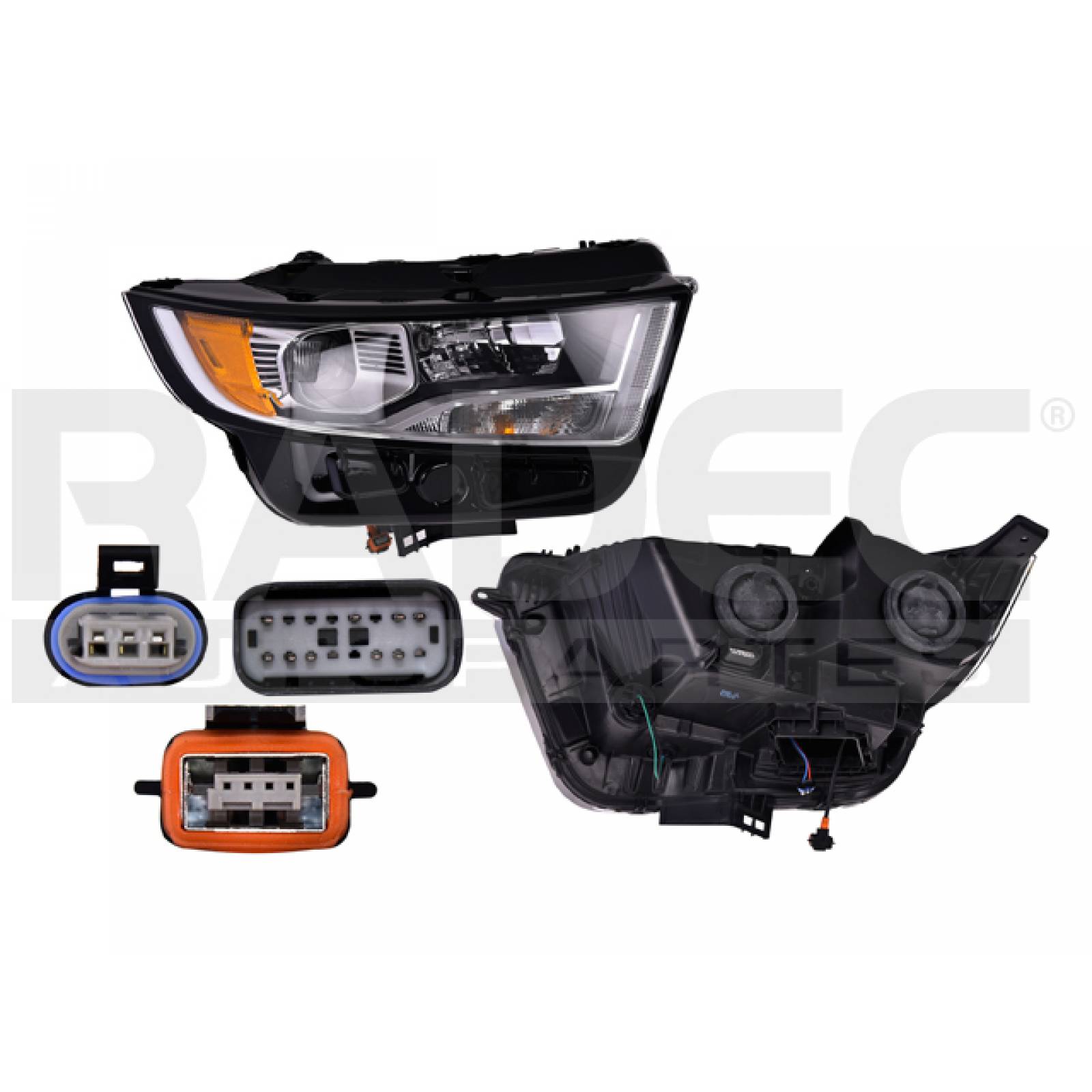 Faro Ford Edge 2015 - 2017 Para Foco Xenon Tyc Derecho