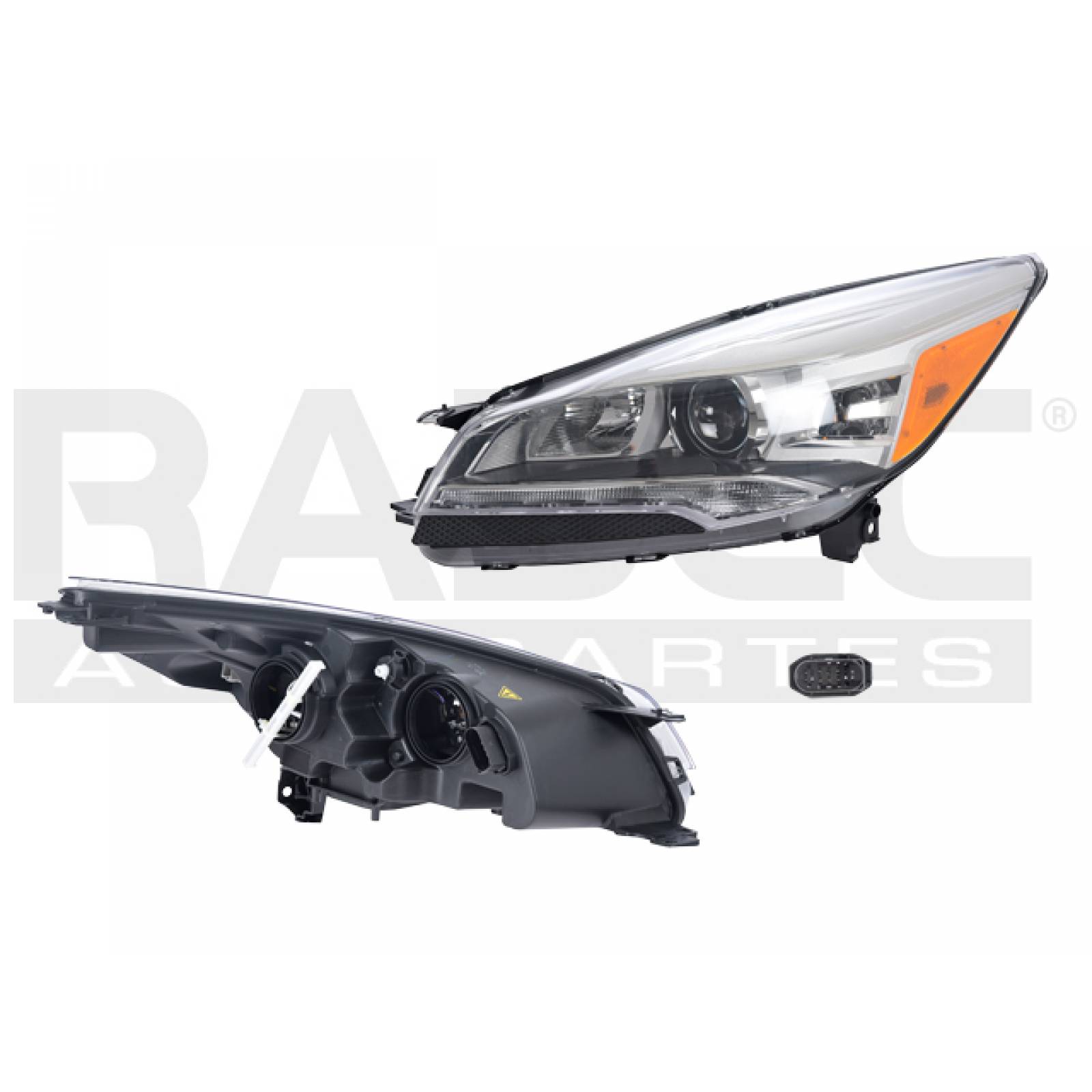 Faro Ford Escape 2013 - 2015 Para Foco Xenon Tyc Izq