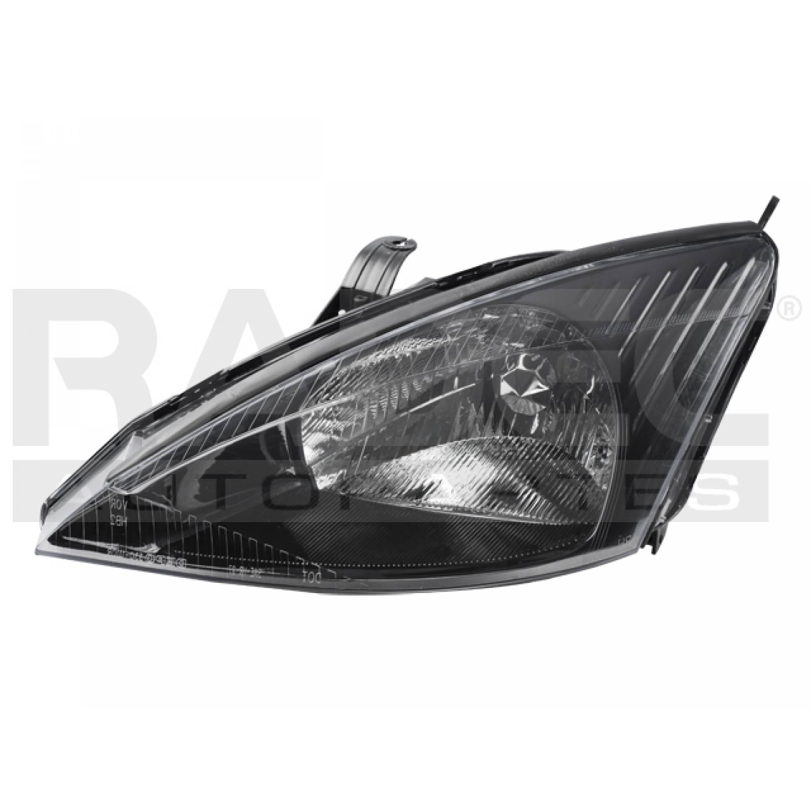 Faro Ford Focus 2002 - 2003 Izquierdo  Svt Fondo Negro Xpo