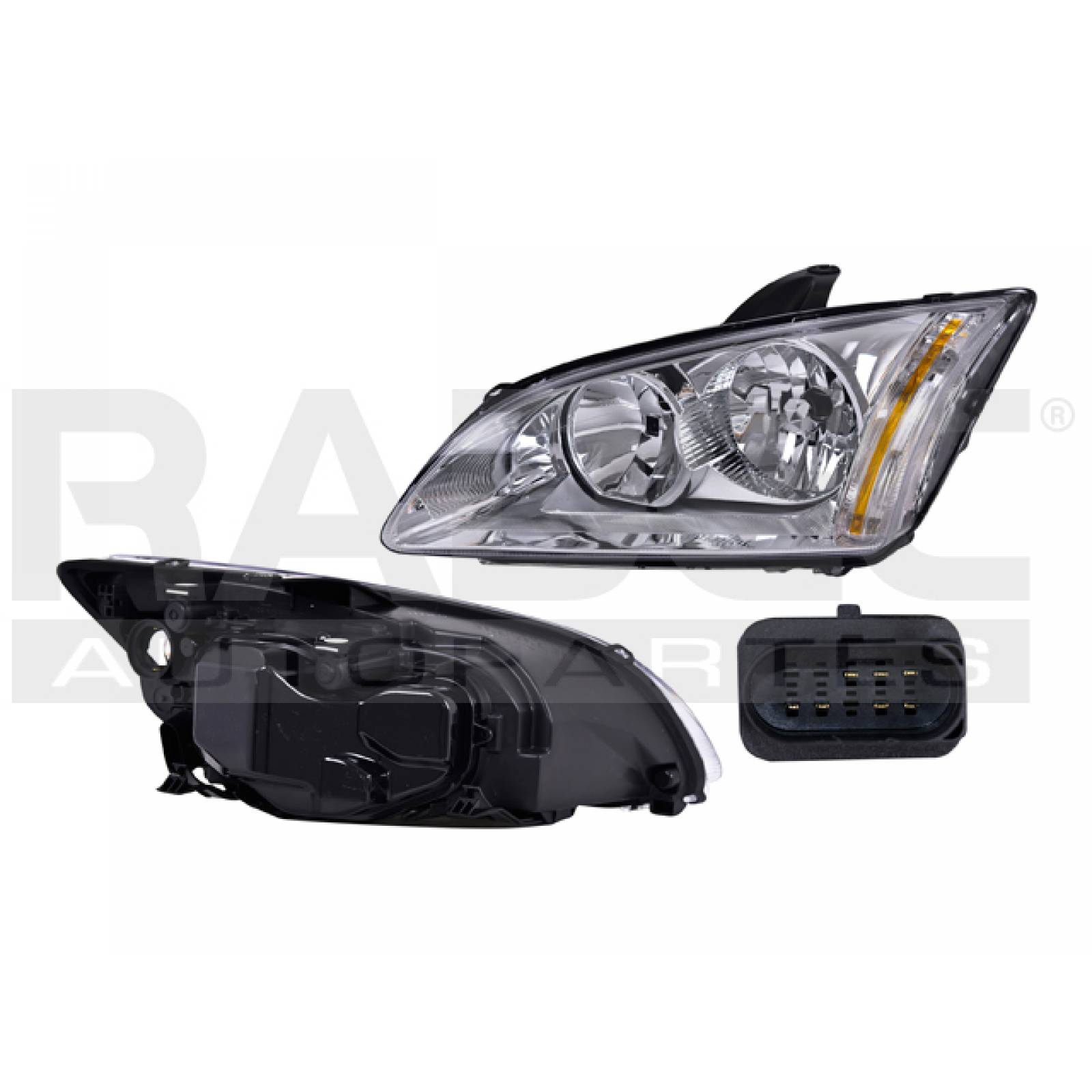 Faro Ford Focus 2007 - 2008 Izquierdo 4 Puertas Xpo