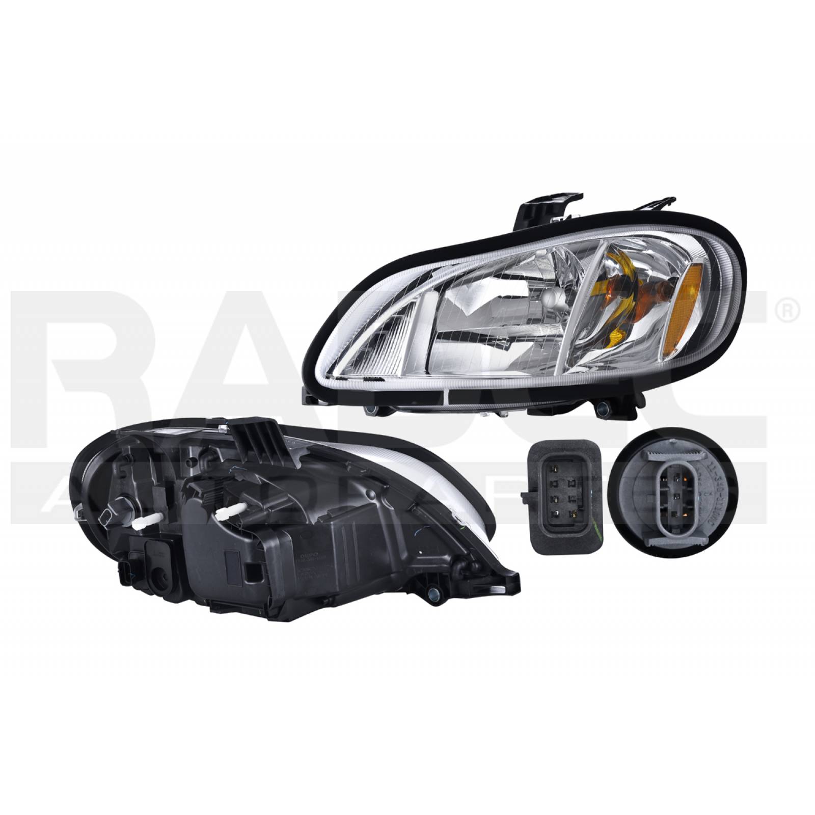 Faro Freightliner  M2 (100/106/112 Mdl) 2002 - 2011 Izq