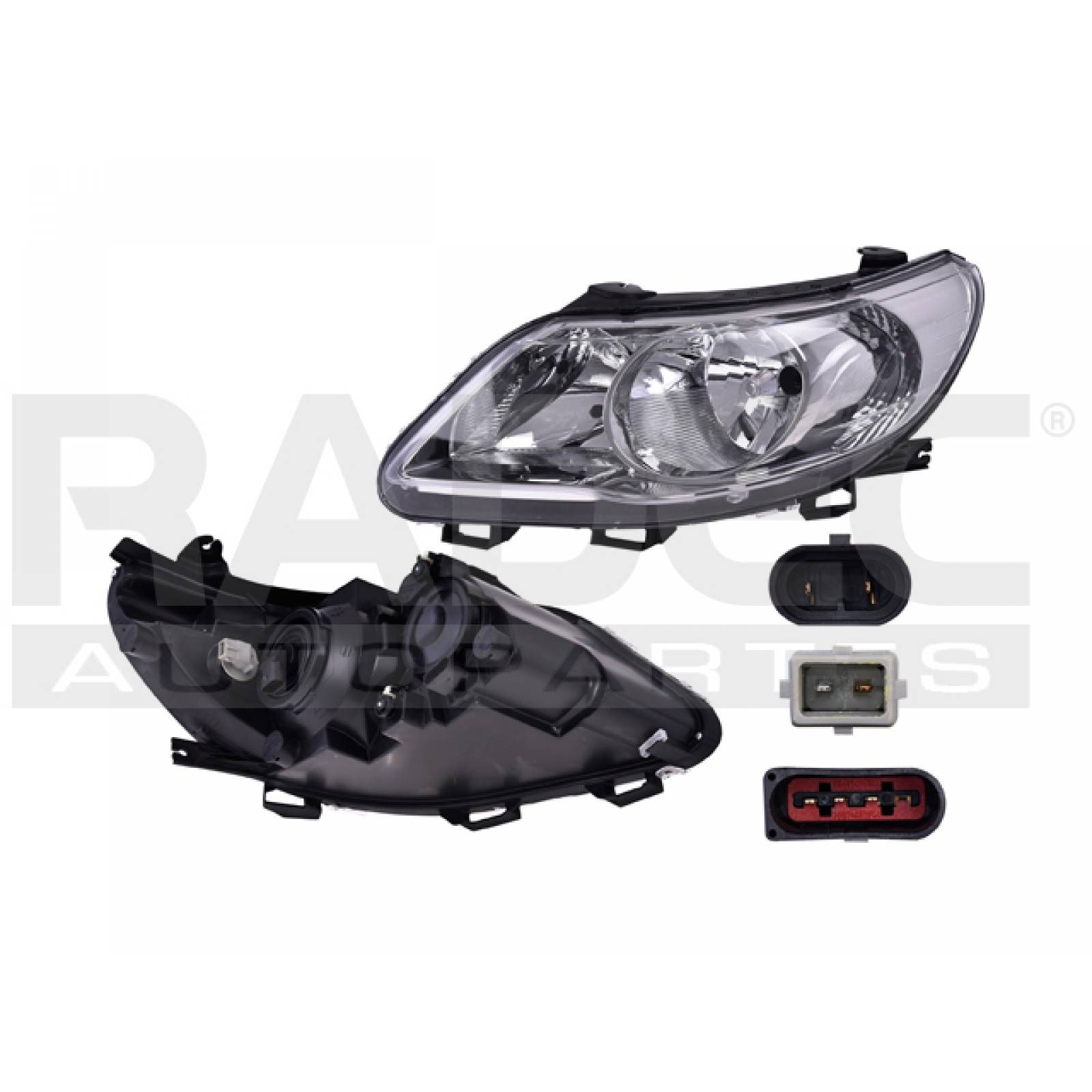 Faro Volkswagen Gol 2009 10 11 12 2013 Izq Fondo Humo Xpo
