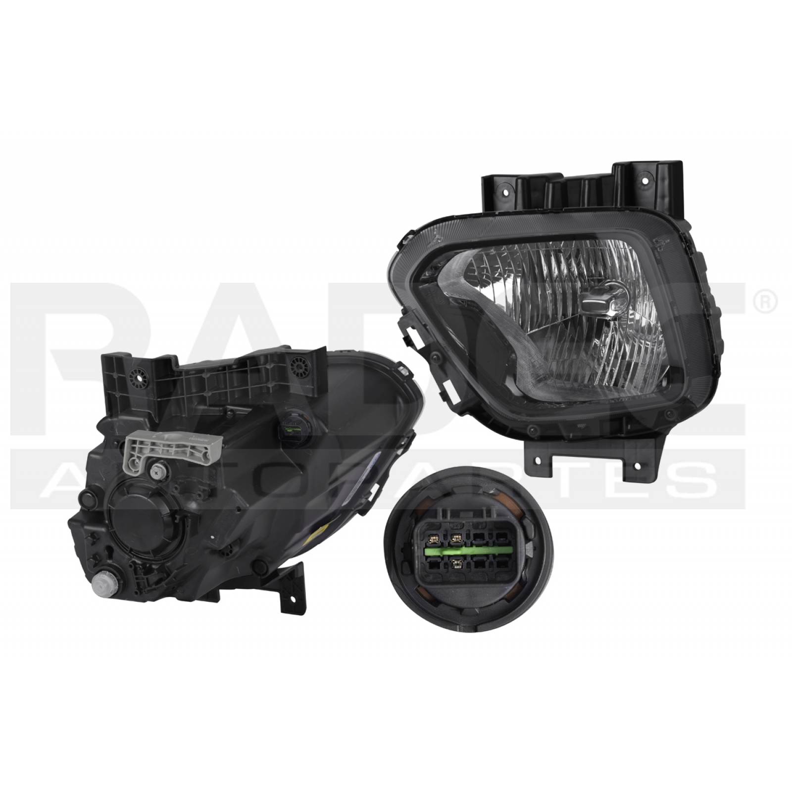 FARO KIA SOUL 2020 2021 2022 MOTOR HALOGENO 3 PIN DEPO IZQ