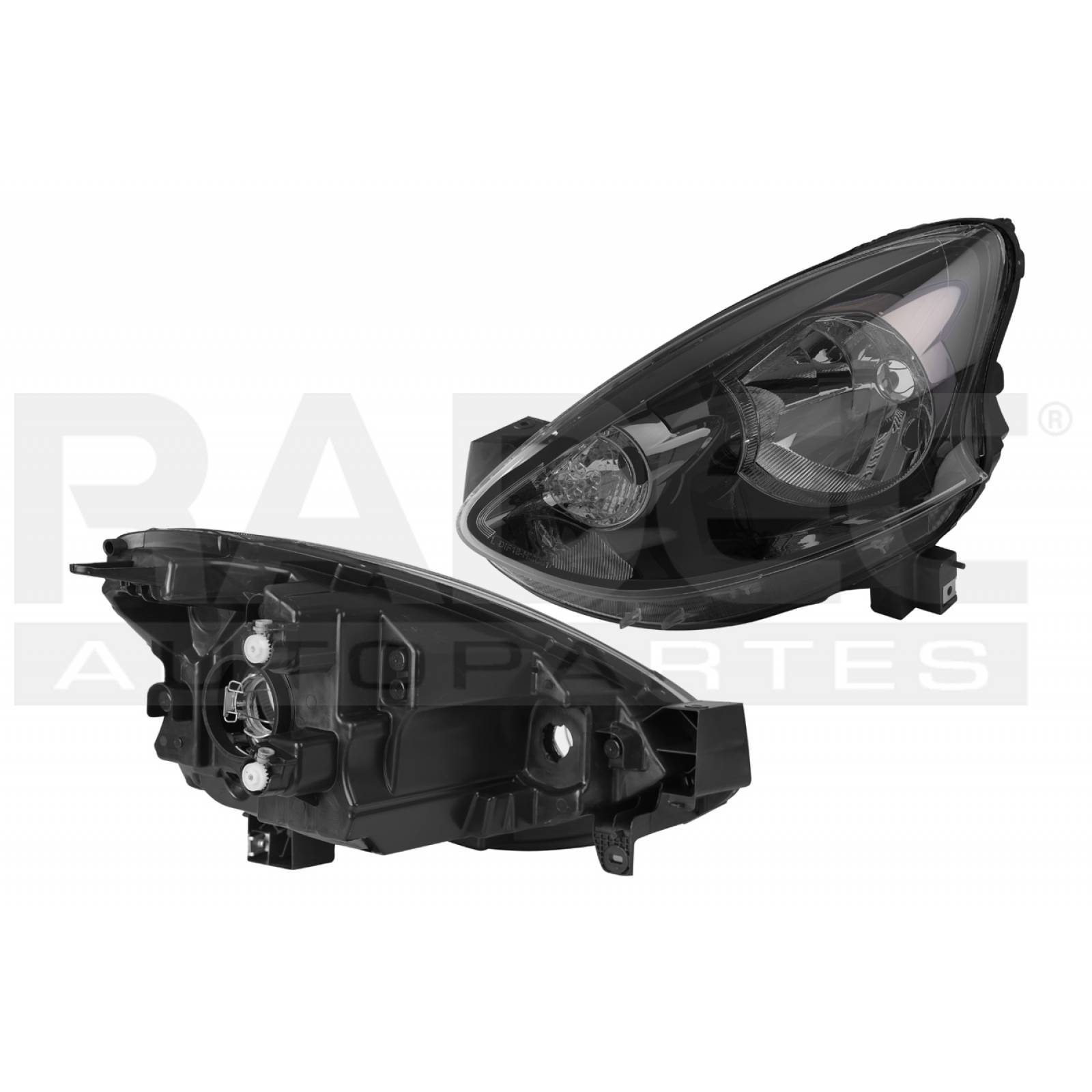 FARO MARCH SR 2014 - 2018 LINEA NUEVA NEGRO S/FOCO IZQ