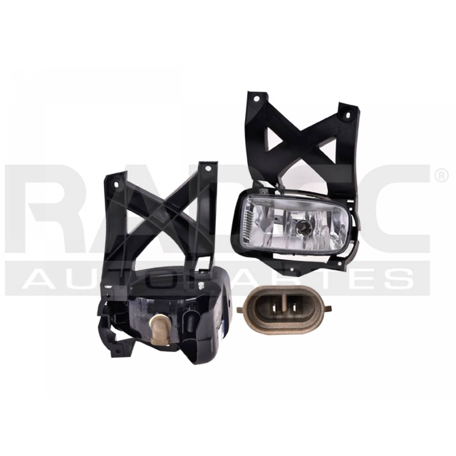 Faro Niebla Ford Escape 2001 - 2004 Izq Con Base Xpo