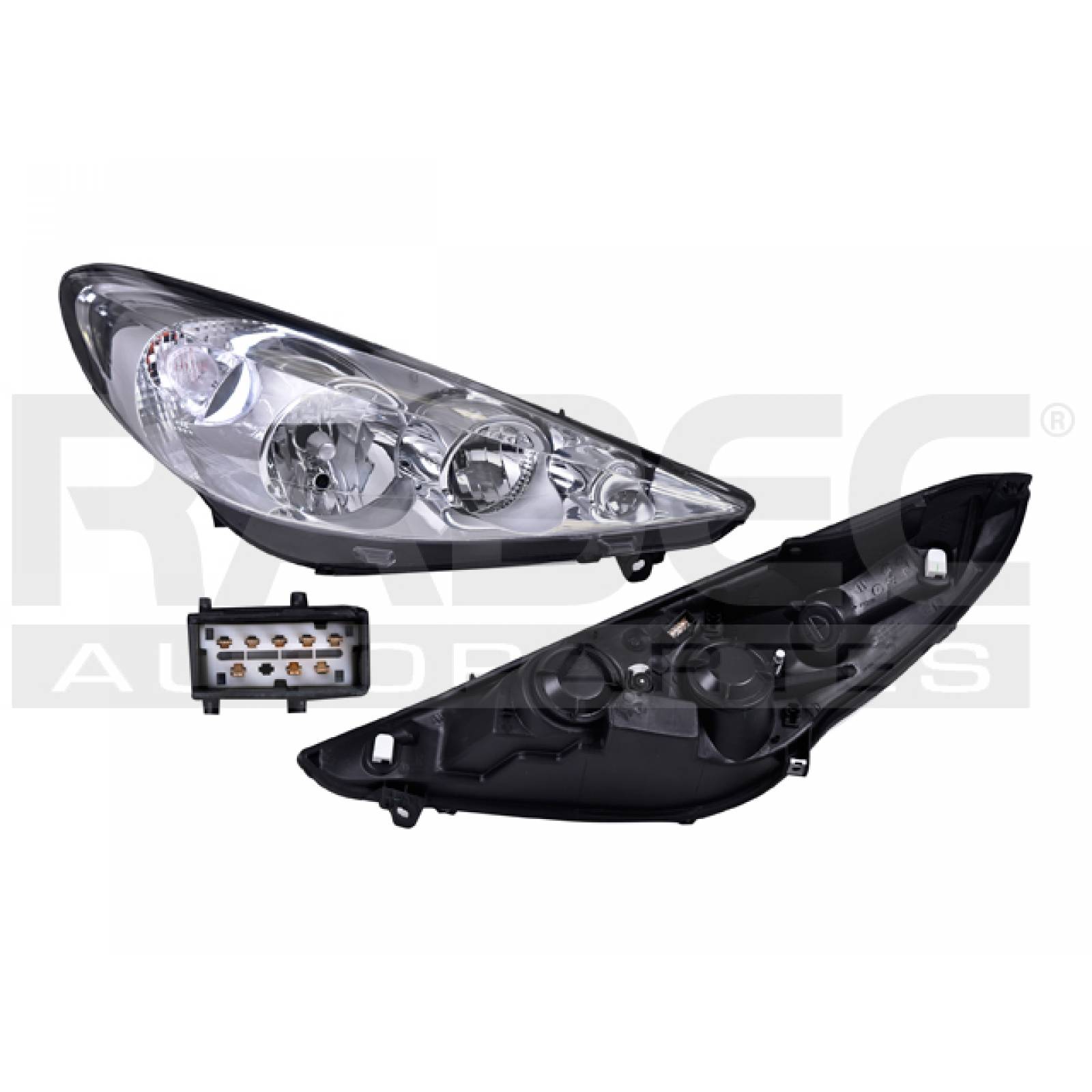 Faro Peugeot 207 2009 2010 2011 Derecho Xpo