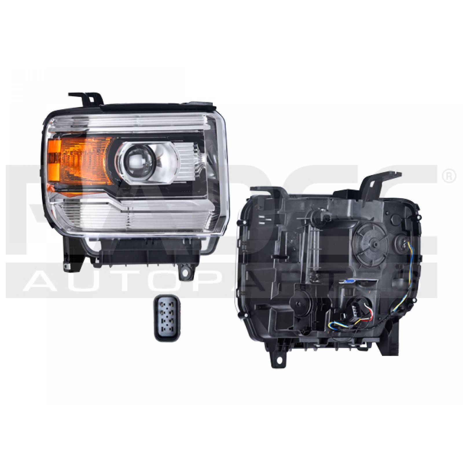 FARO SIERRA 2014 - 2015 C/FOCO HALOGENO S/LEDS DEPO DER