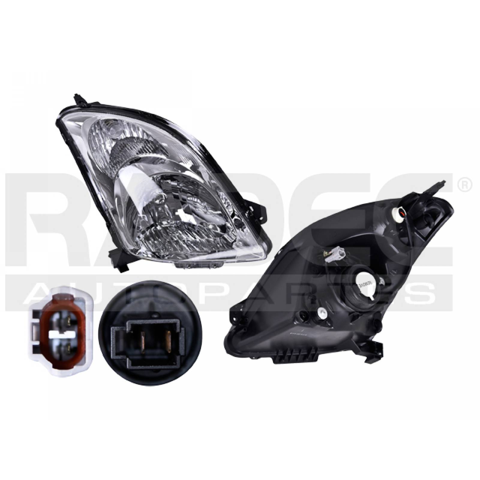 Faro Suzuki Swift 2007 2008 2009 2010 2011 Der Cromado Xpo