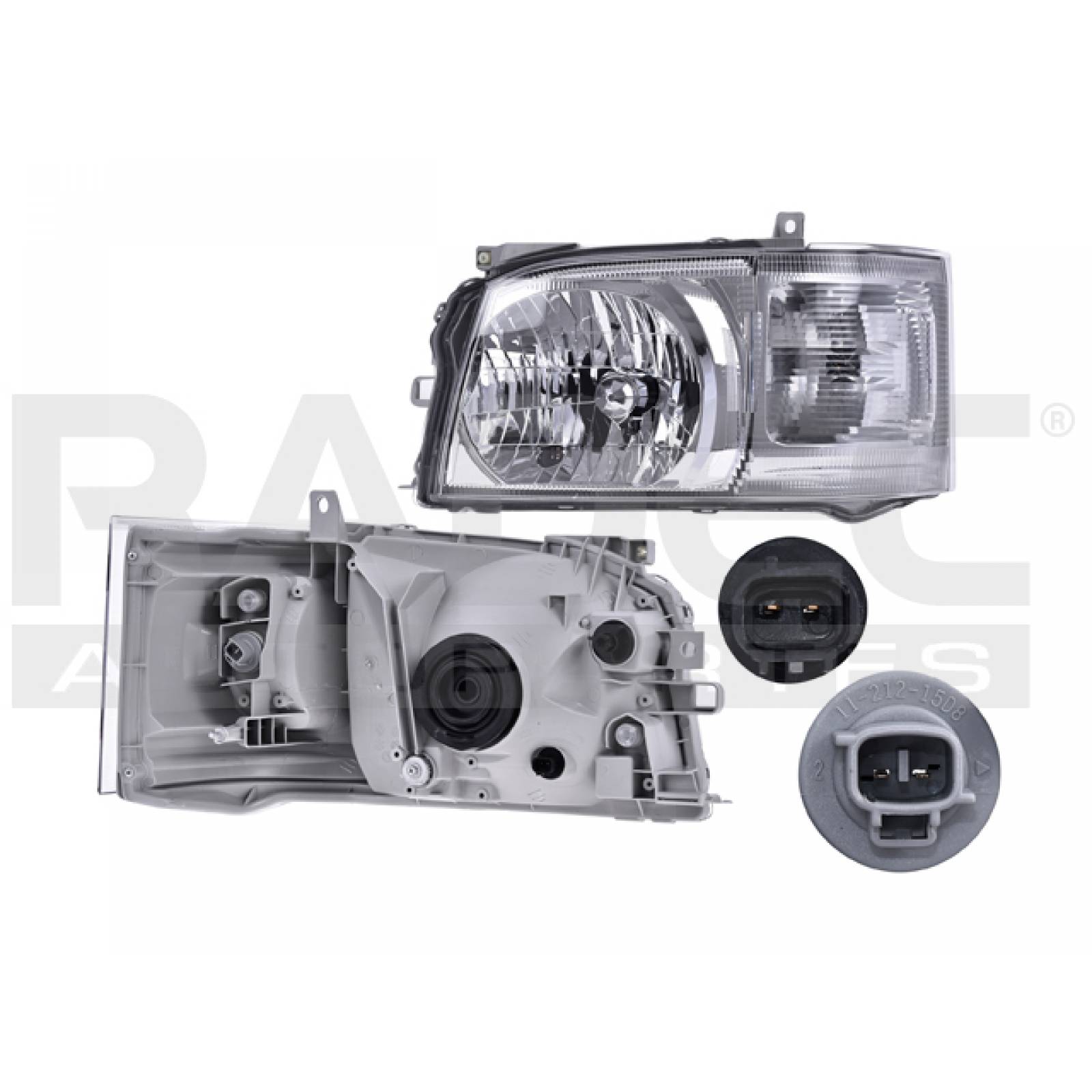 Faro Toyota Hiace 2006 2007 2008 2009 2010 2011 Izq Xpo