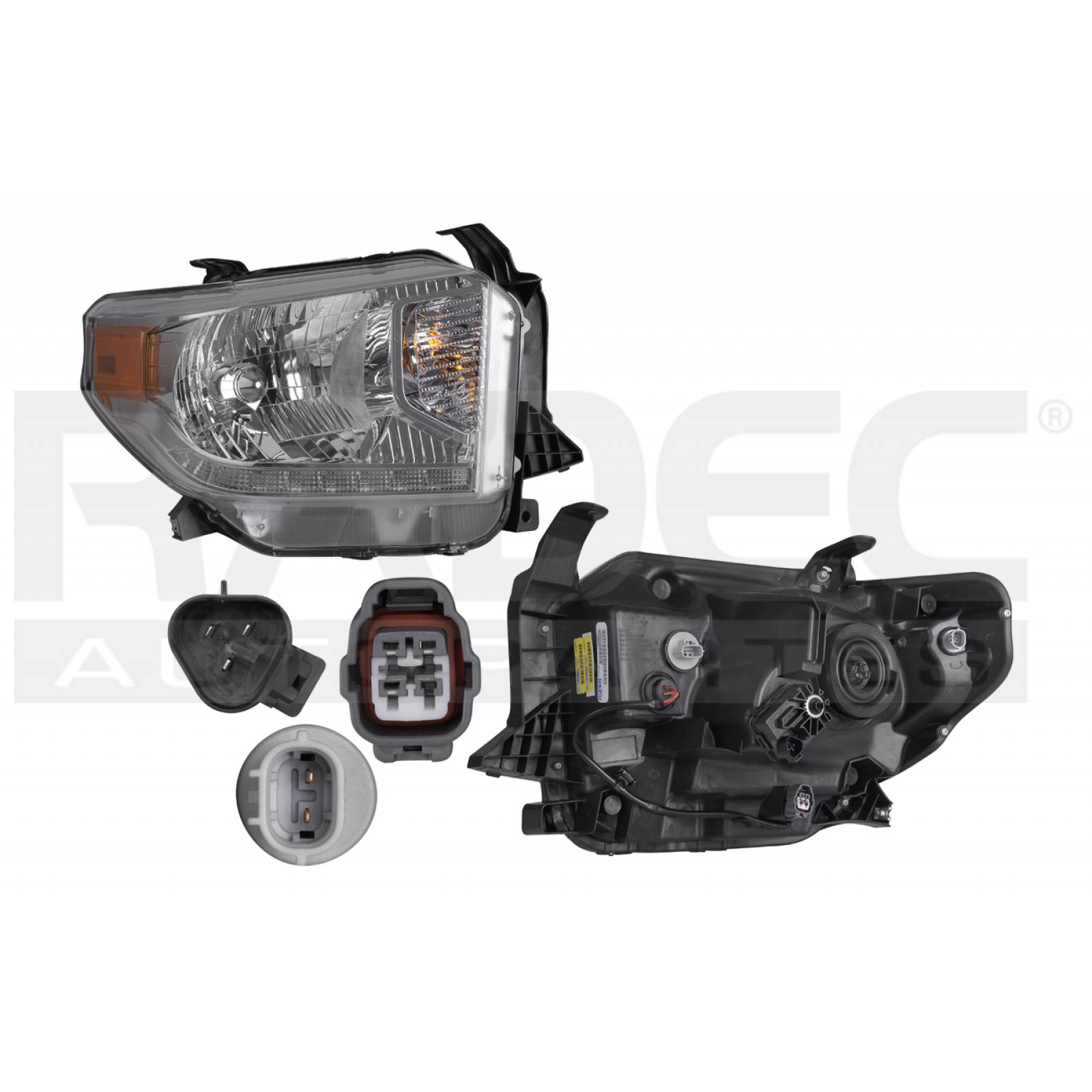 FARO TUNDRA PLATINUM 2014 - 2017 C/MOTOR LED HALOG DEPO DER