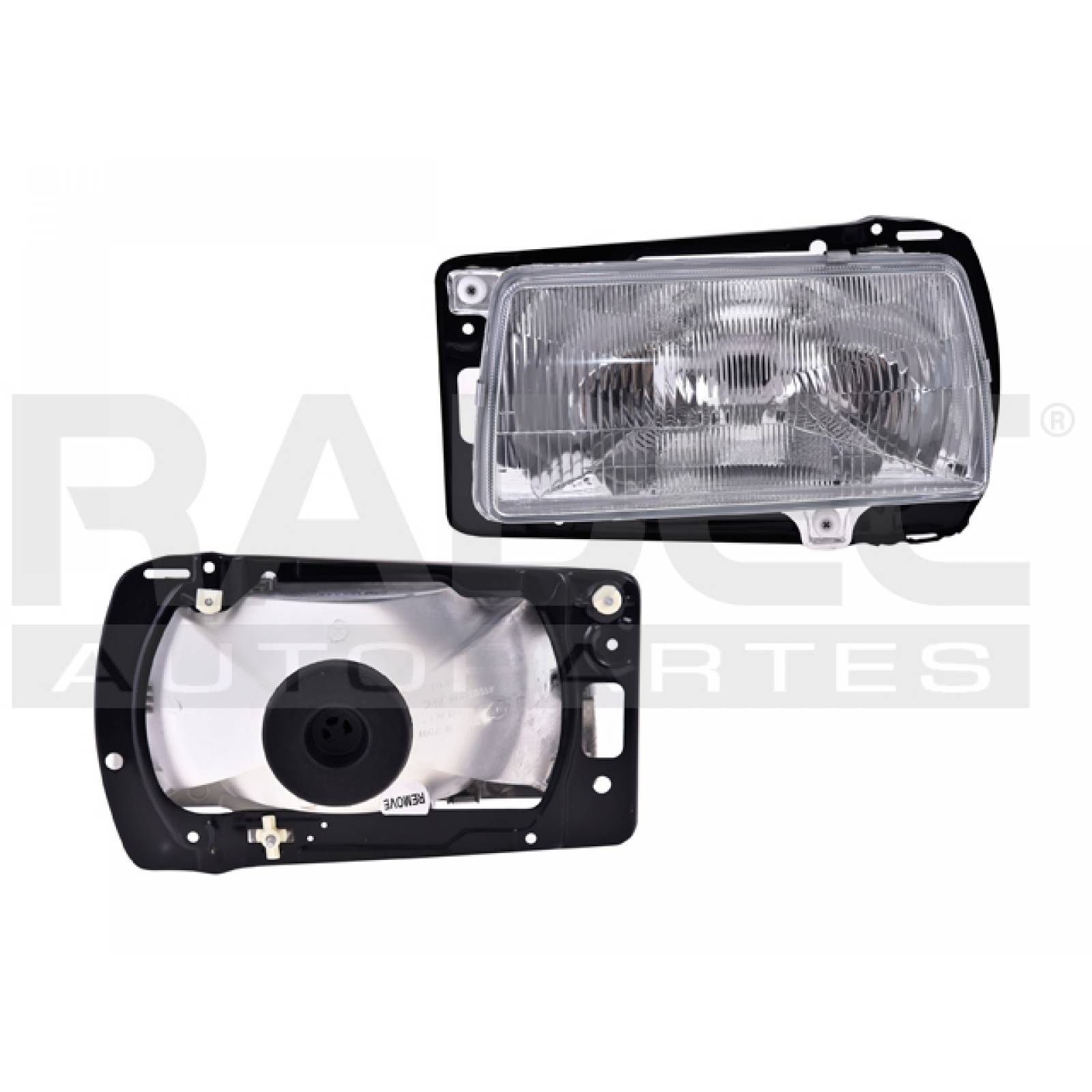 Faro Volkswagen Jetta 1988 1989 1990 1991 1992 Izquierdo Xpo