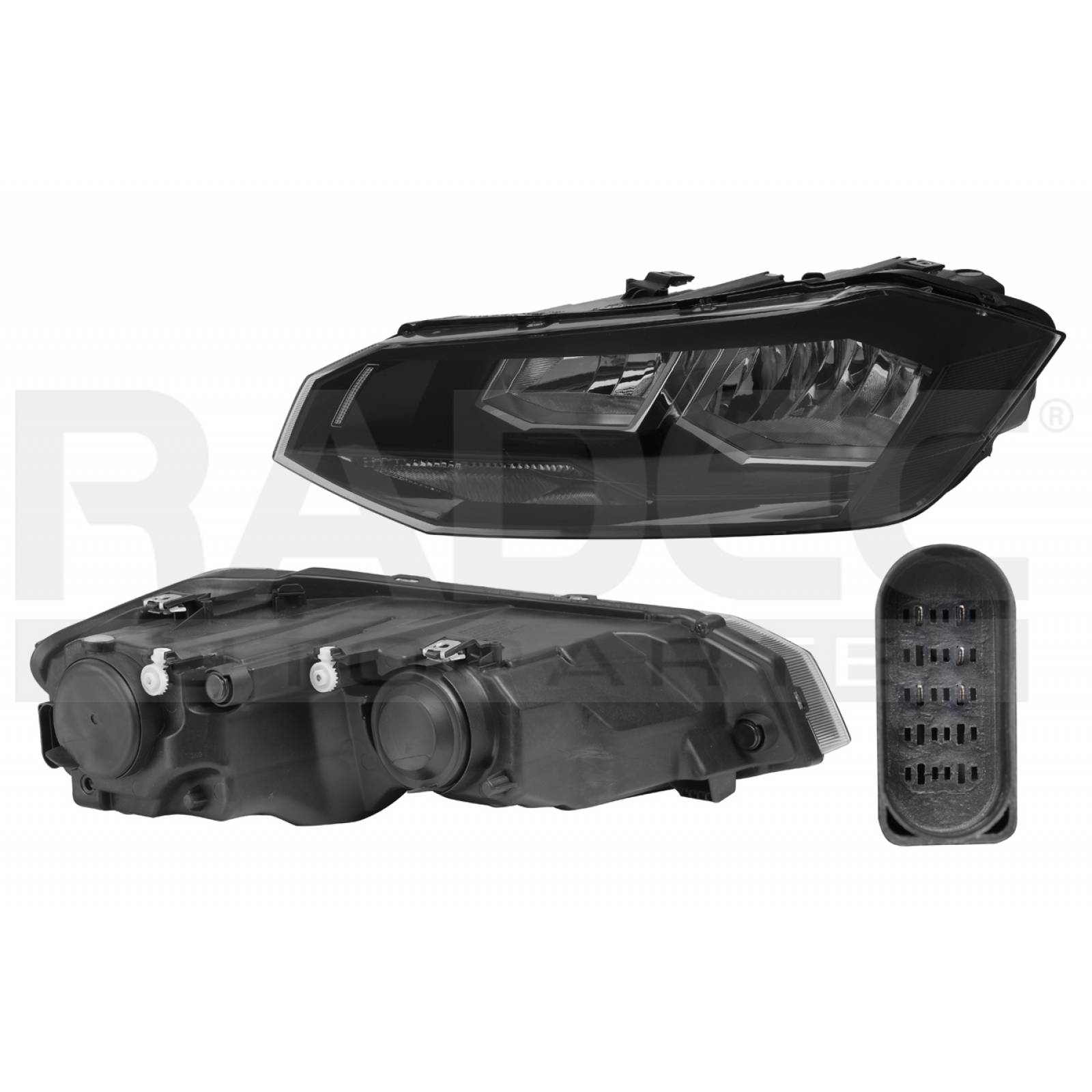 FARO VOLKSWAGEN VIRTUS 2020 - 2021 S/FOCO IZQ ALTA CALIDAD