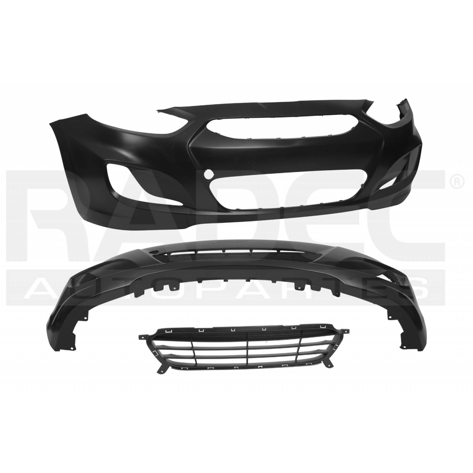 FASCIA DELANTERA ATTITUDE 2012 - 2014 C/REJILLA 1.2 SEDAN