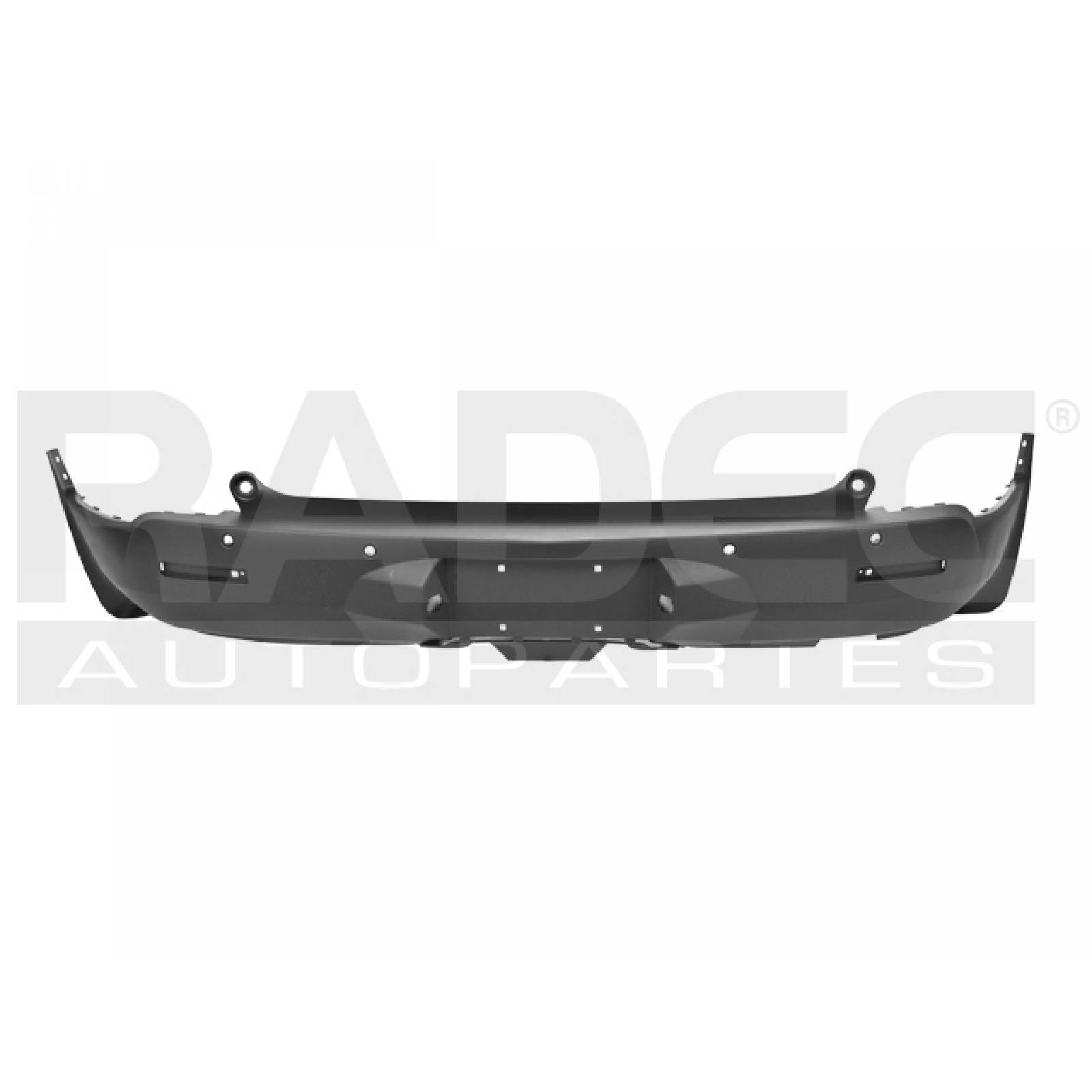 26501640 Fascia Trasera Chevrolet Traverse 2009 - 2012 Corrugada
