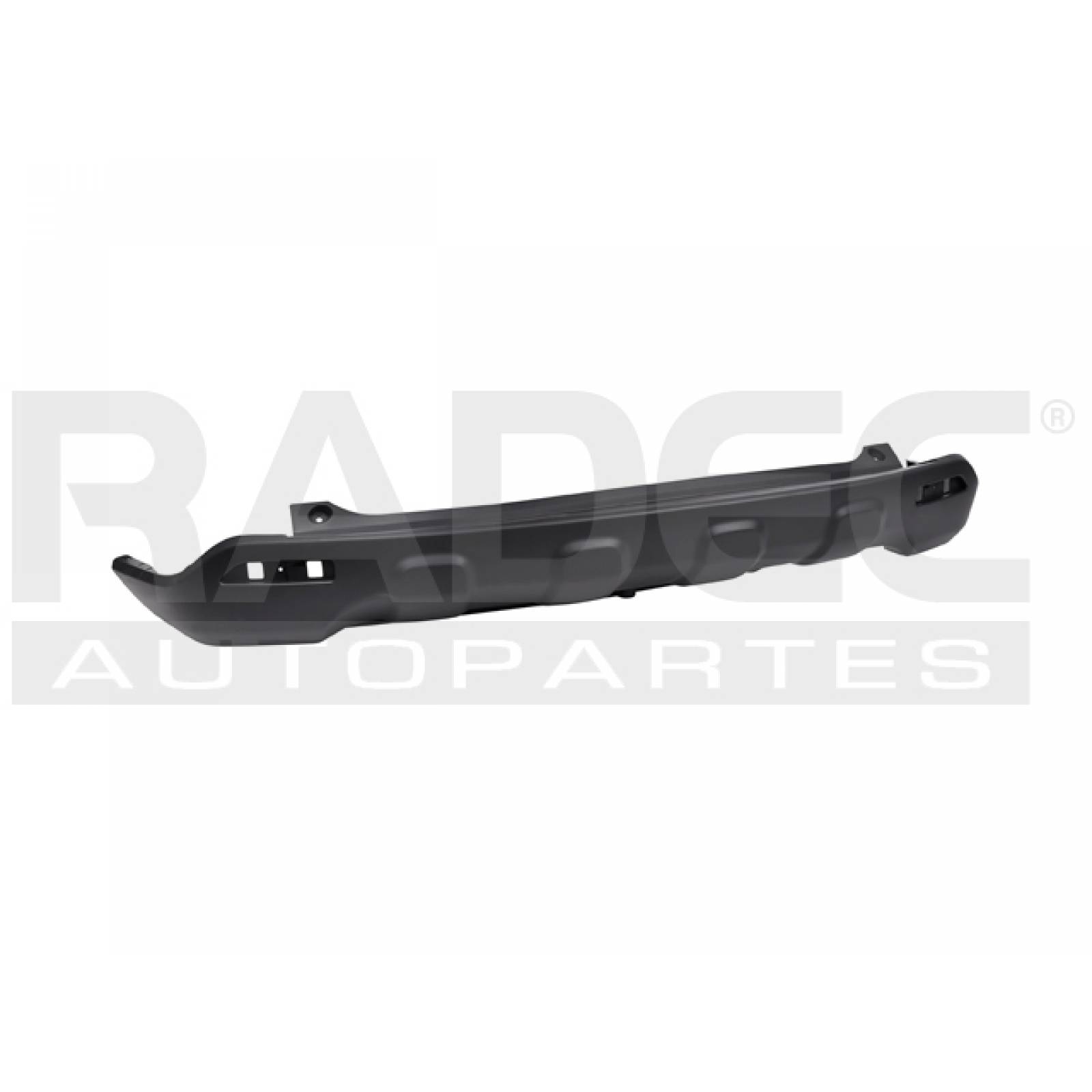 Fascia Trasera Honda Cr-v Inferior 2007 - 2009 Corrugada