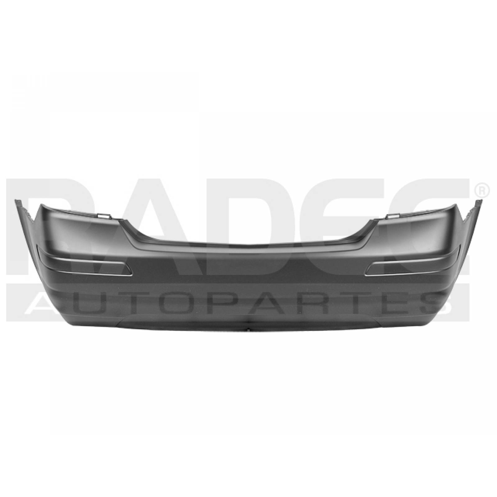Fascia Trasera Nissan Tiida 2007 - 2015 4 Ptas P/pintar