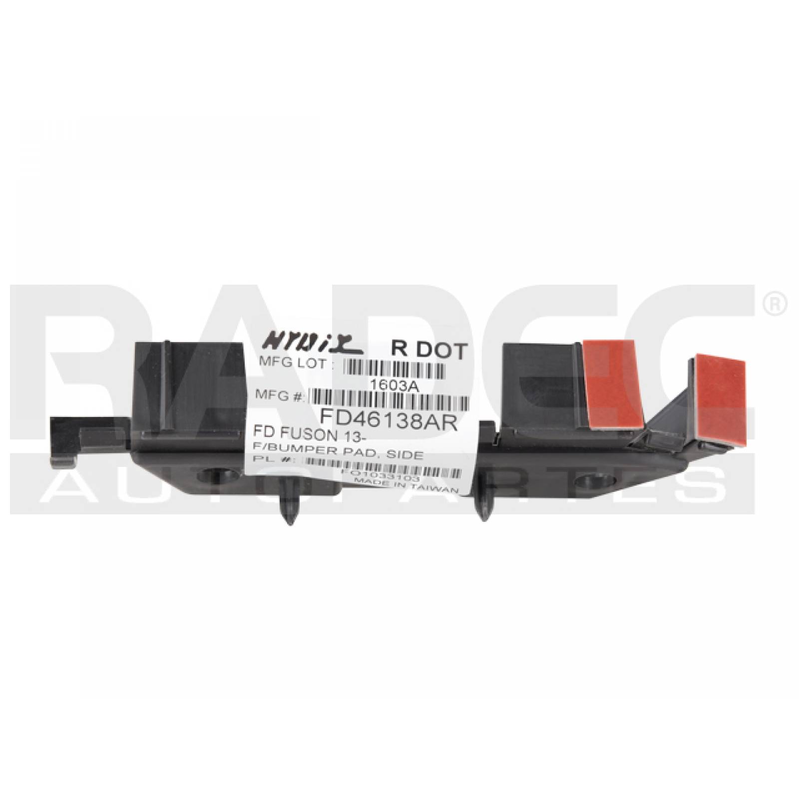 Guia Fascia Delantera Ford Fusion 2013 - 2015 Der