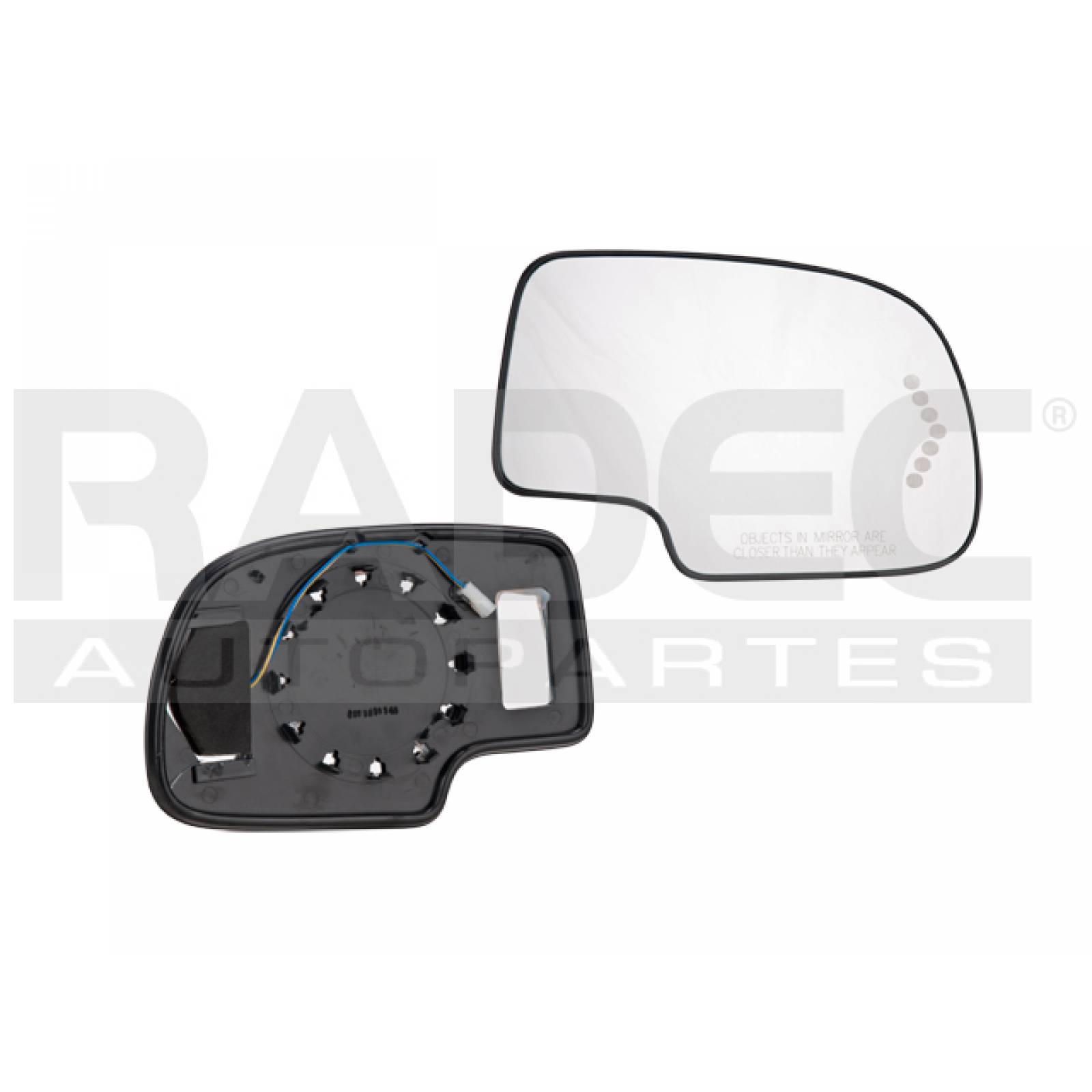 LUNA GMC SIERRA 1999 - 2006 C/DIR C/BASE ORIGINAL DER