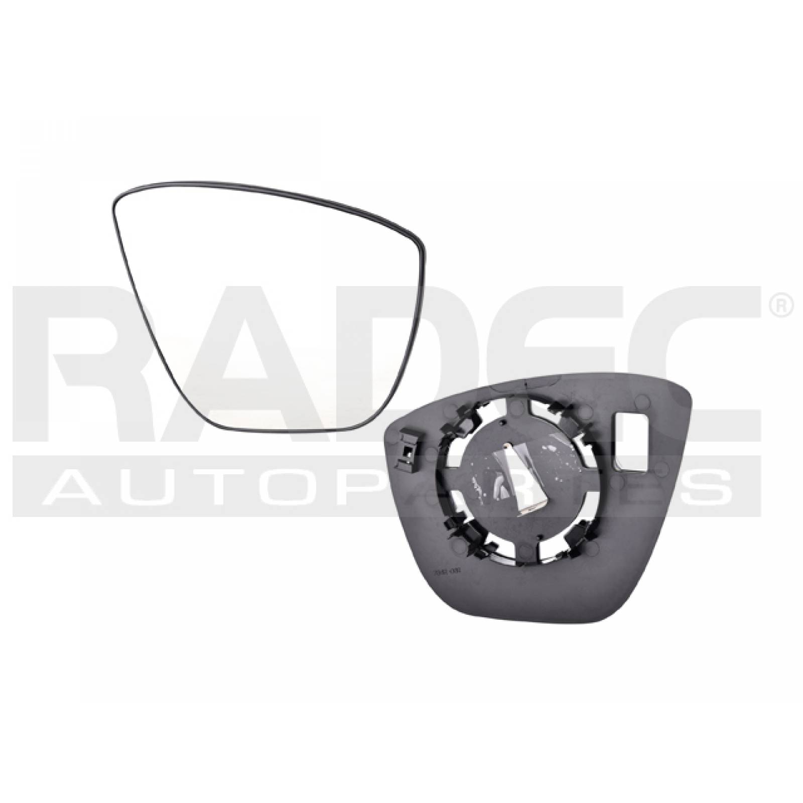 Luna Espejo Ford Figo 2016 - 2019 Derecha 4pts