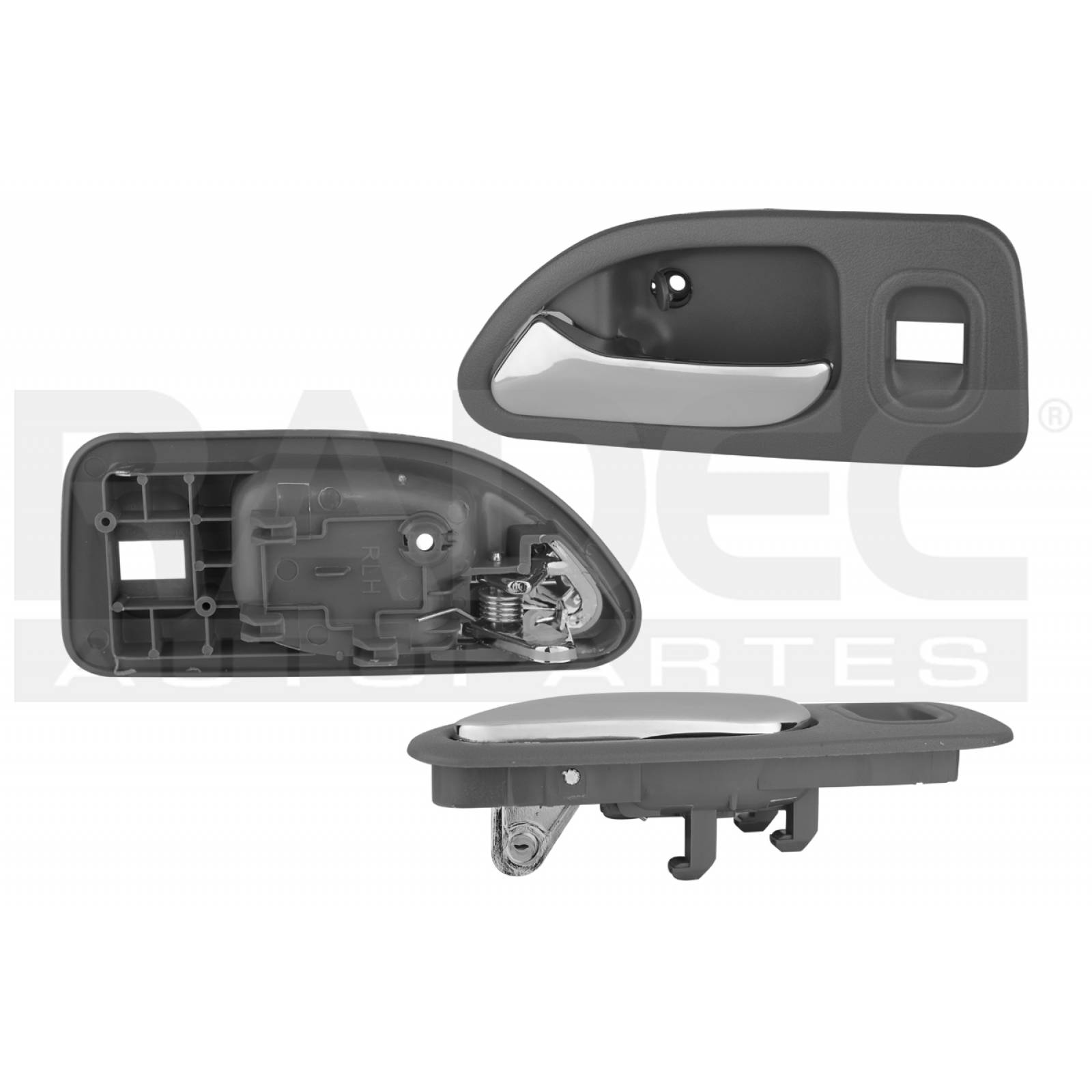 MANIJA INT ACCORD SEDAN 1994 - 1997 C/H CLARO/CROM TRAS IZQ