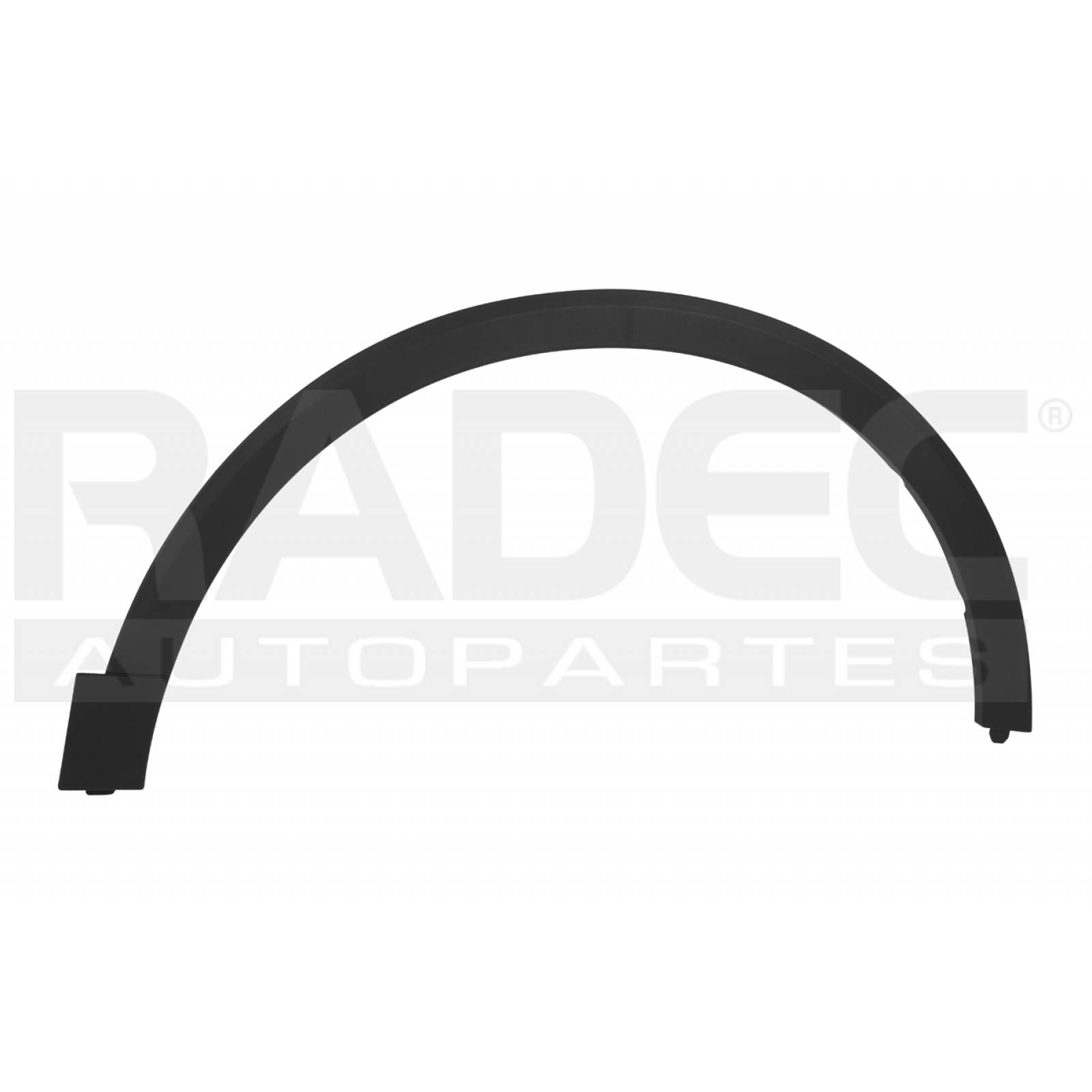 MOLDURA ARCO DELANTERA MG ZS 2021 - 2023 CORRUGADA 1.5 DER