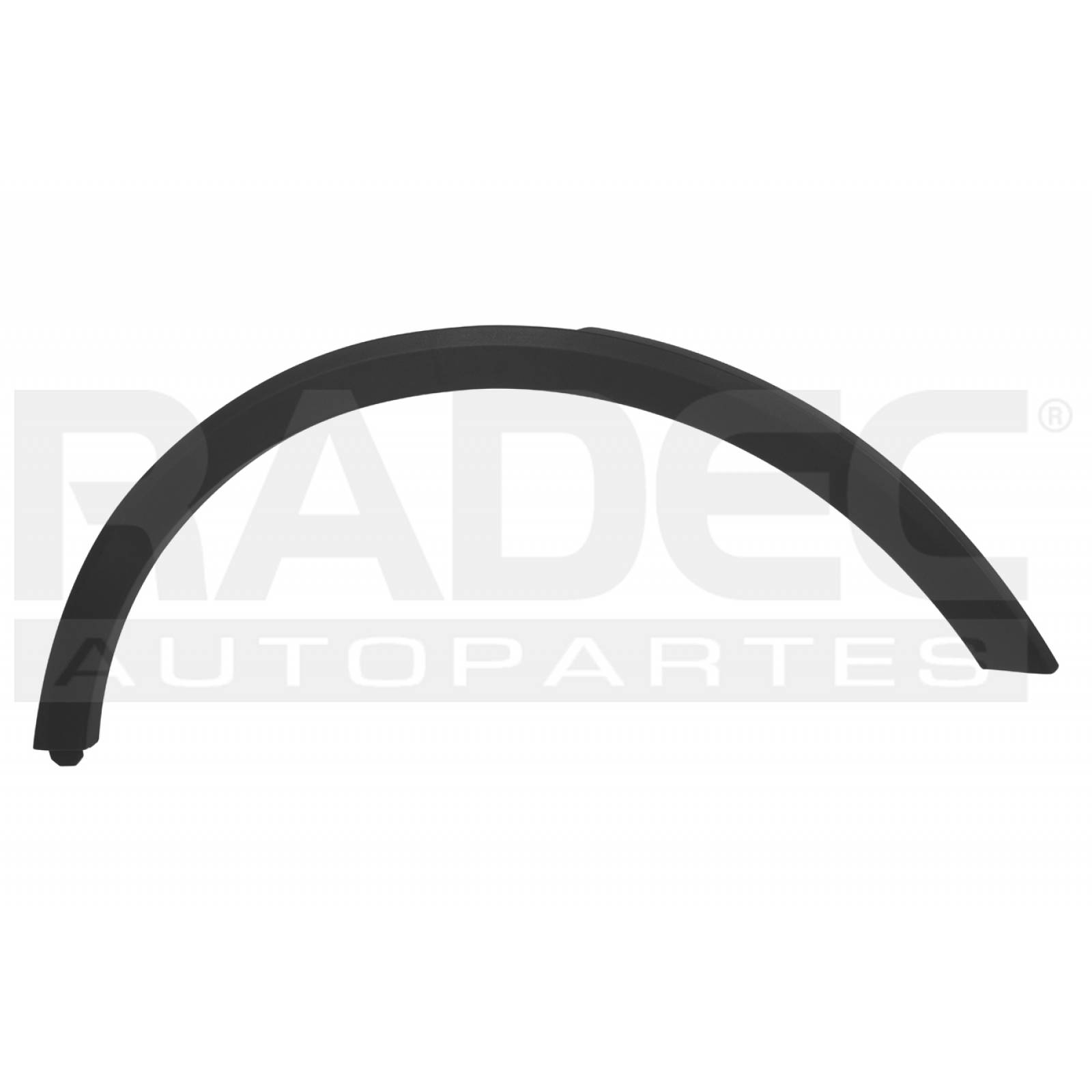 MOLDURA ARCO TRASERA MG ZS 2021 - 2023 CORRUGADA DER