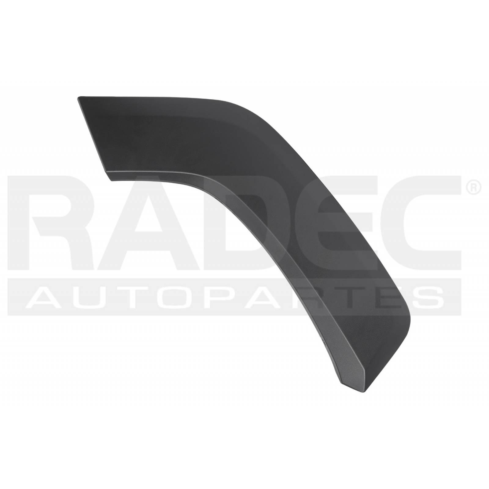 MOLDURA ARCO TRASERA TOYOTA RAV 4 2019 - 2023 CORRUGADA DER