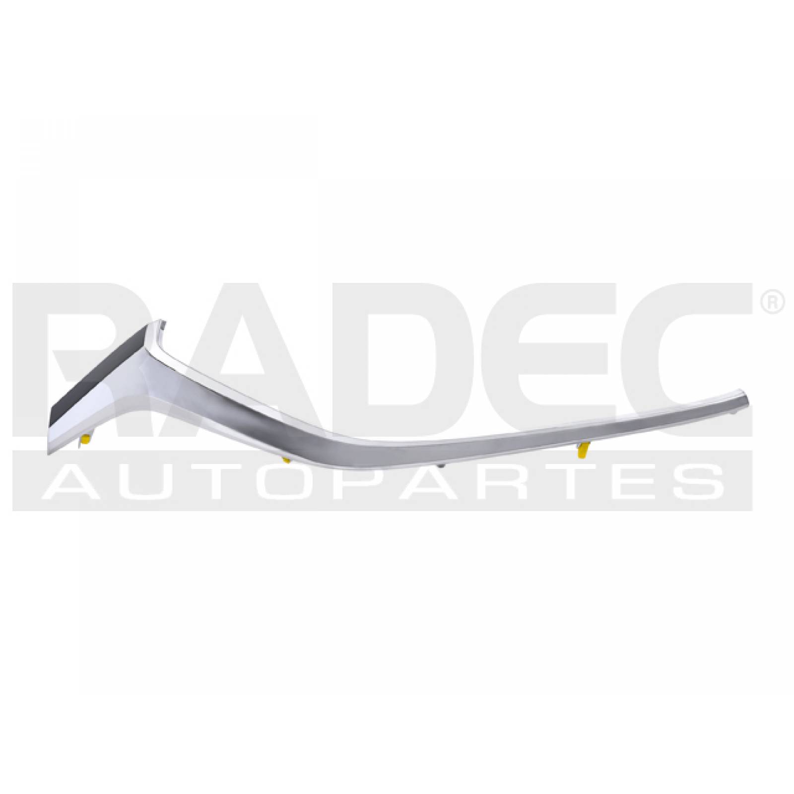 Moldura Fascia Delantera Mazda 2 2014 C/moldura Crom Der